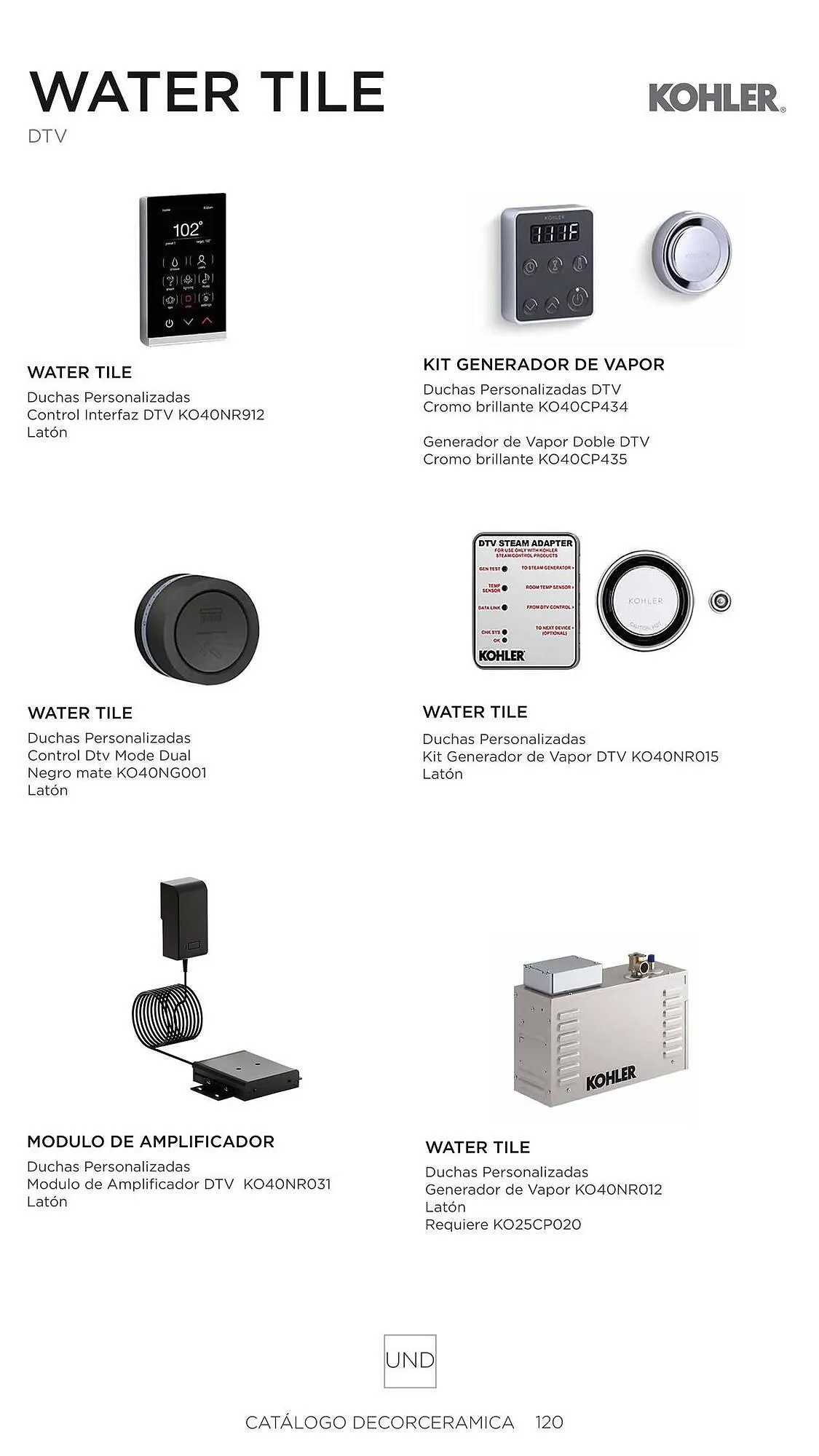 Catalogo de Catálogo Decorceramica 6 de noviembre al 6 de mayo 2025 - Pag 120