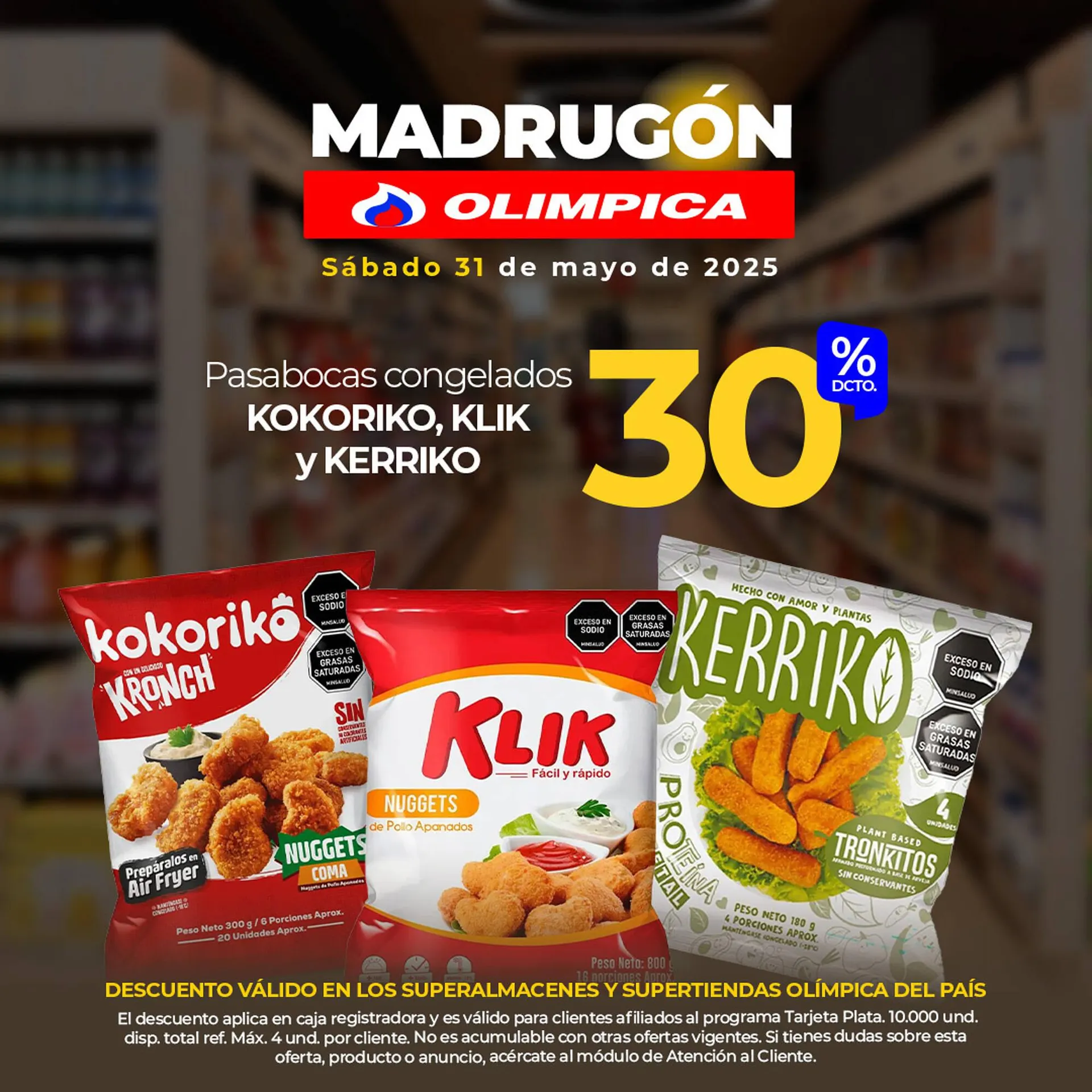 Catalogo de Catálogo Olímpica 30 de mayo al 31 de mayo 2025 - Pag 1
