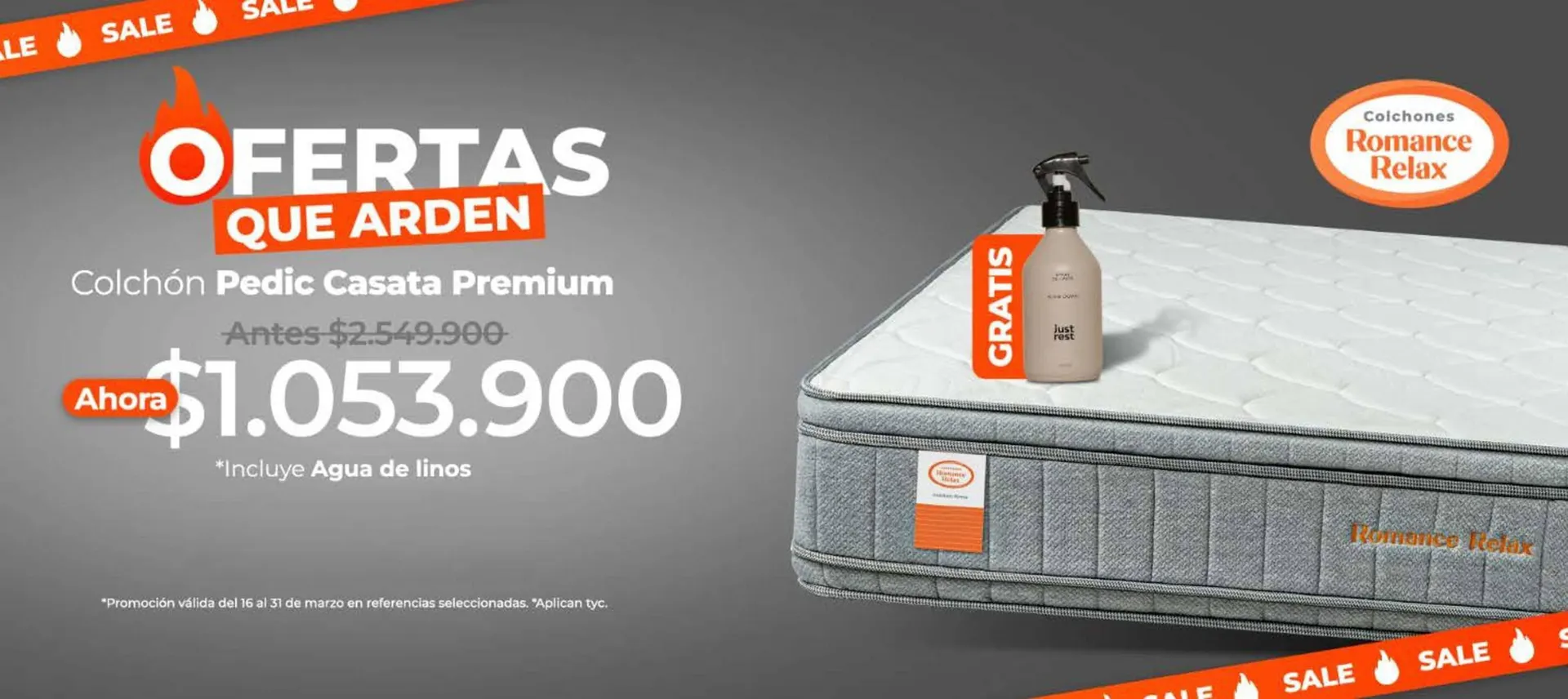 Catalogo de Catálogo Colchones Romance Relax 25 de marzo al 31 de marzo 2026 - Pag 4