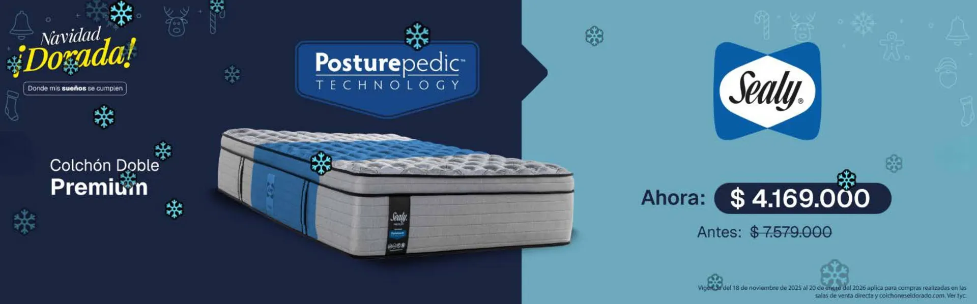 Catalogo de Catálogo Colchones El Dorado 10 de diciembre al 20 de enero 2026 - Pag 4