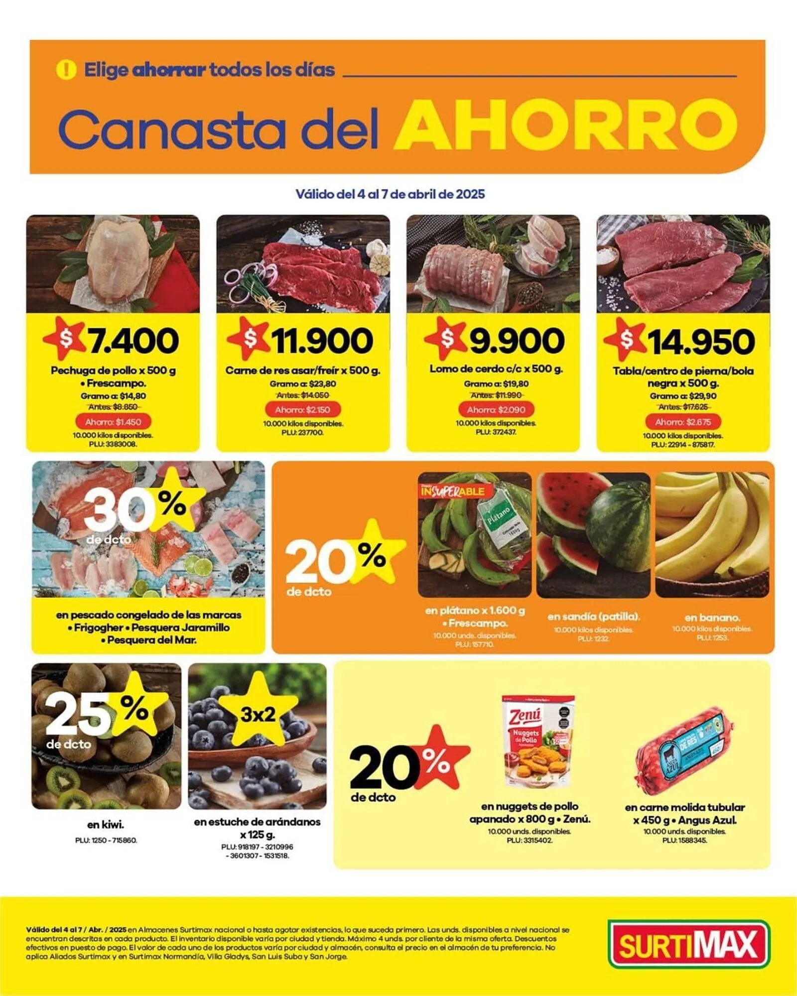 Catalogo de Catálogo Surtimax 4 de abril al 7 de abril 2025 - Pag 4