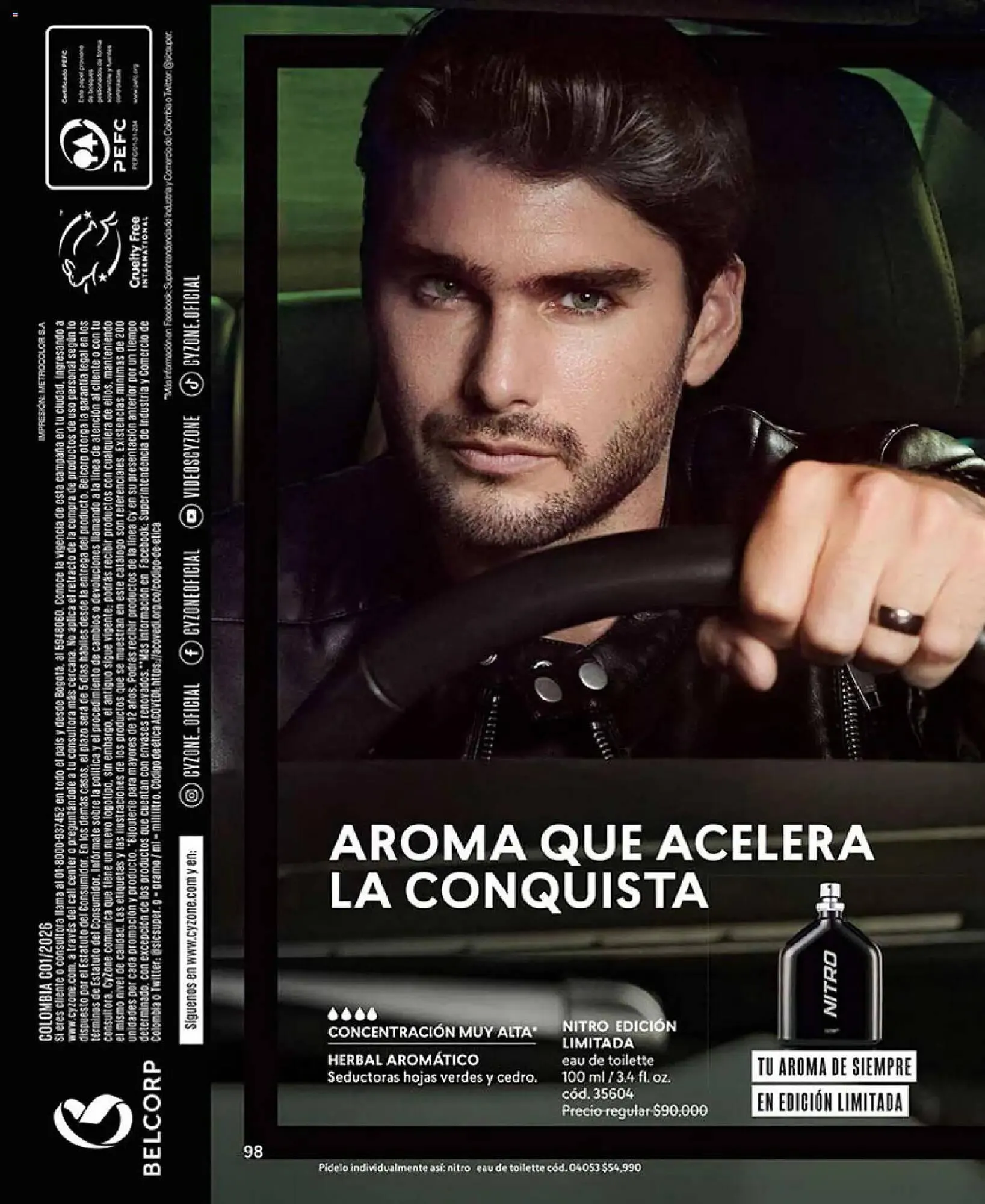 Catalogo de Catálogo Cyzone 1 de enero al 31 de enero 2026 - Pag 98