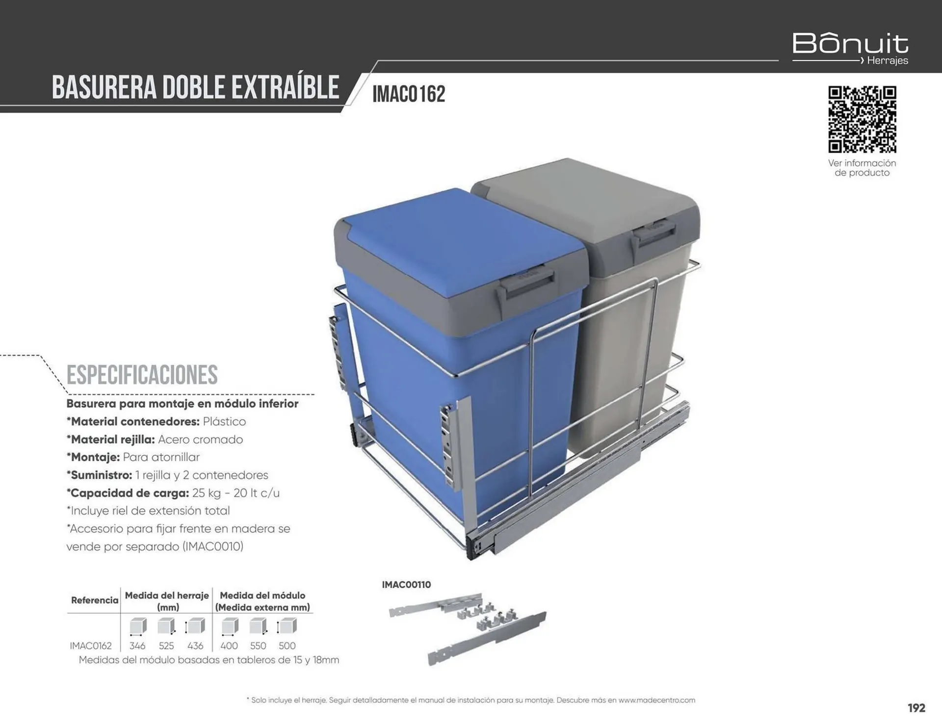 Catalogo de Catálogo Madecentro 8 de abril al 30 de abril 2025 - Pag 190