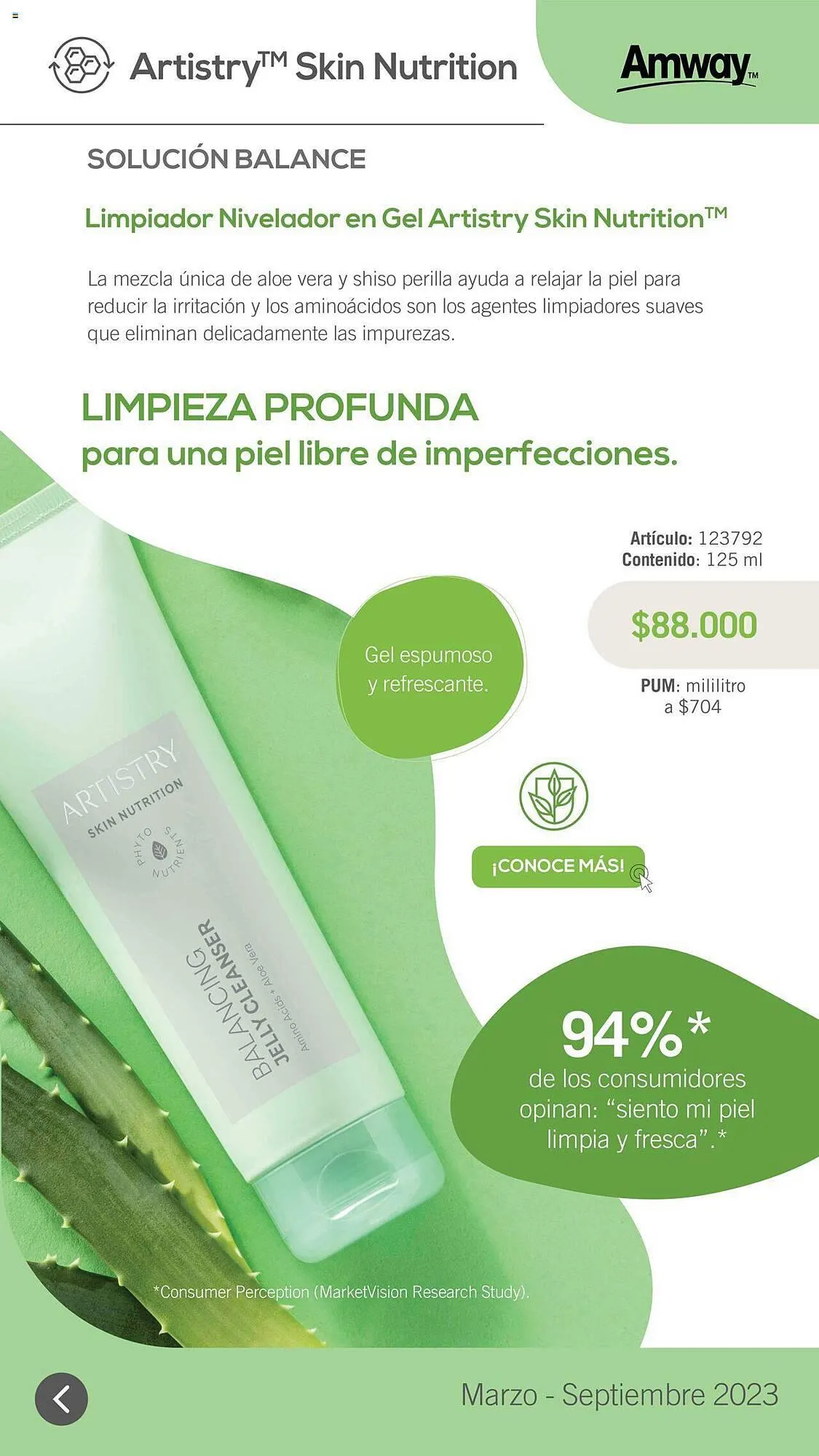 Catalogo de Catálogo Amway 31 de marzo al 1 de septiembre 2023 - Pag 5