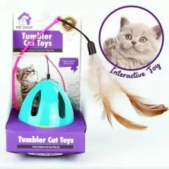 JUGUETE TUMBLER PARA GATO
