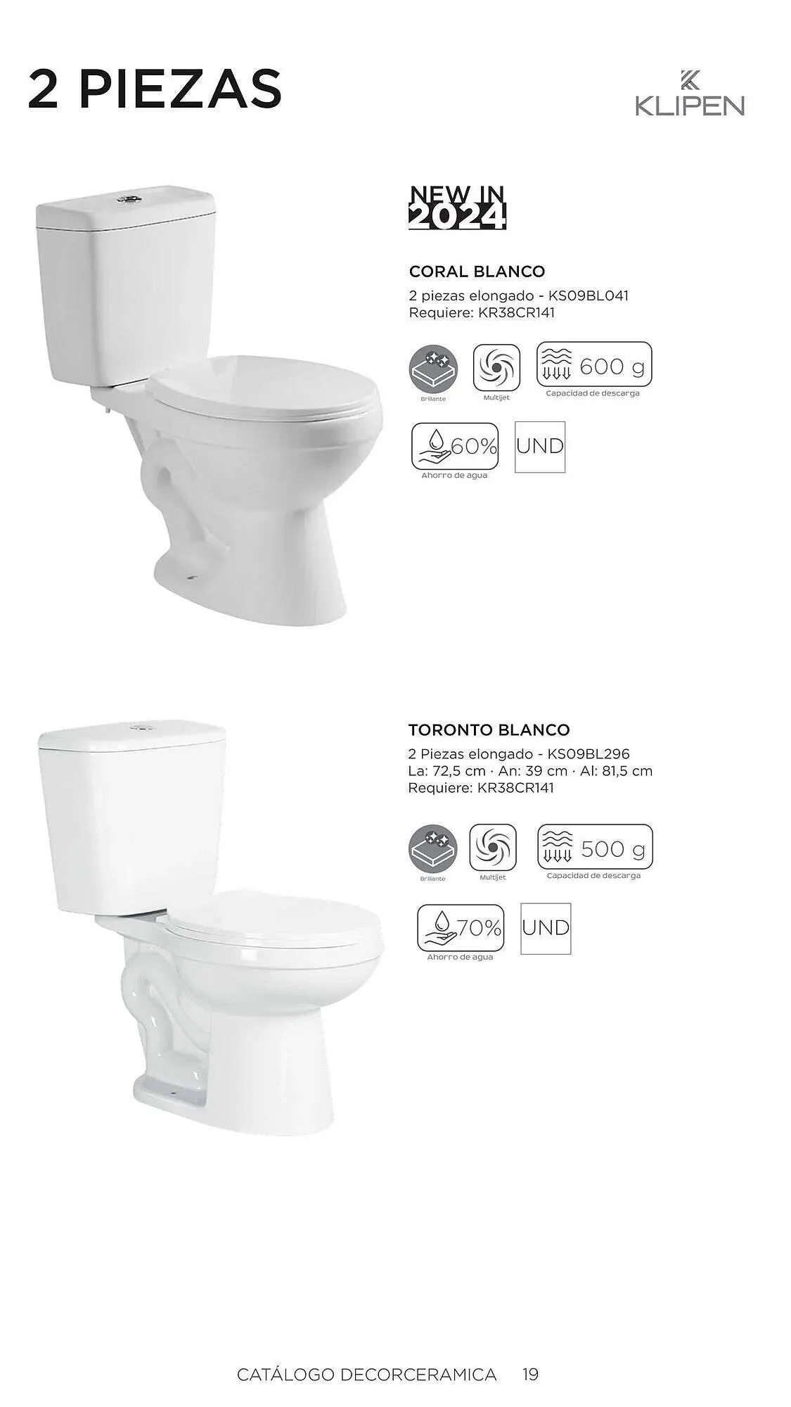 Catalogo de Catálogo Decorceramica 6 de noviembre al 6 de mayo 2025 - Pag 19