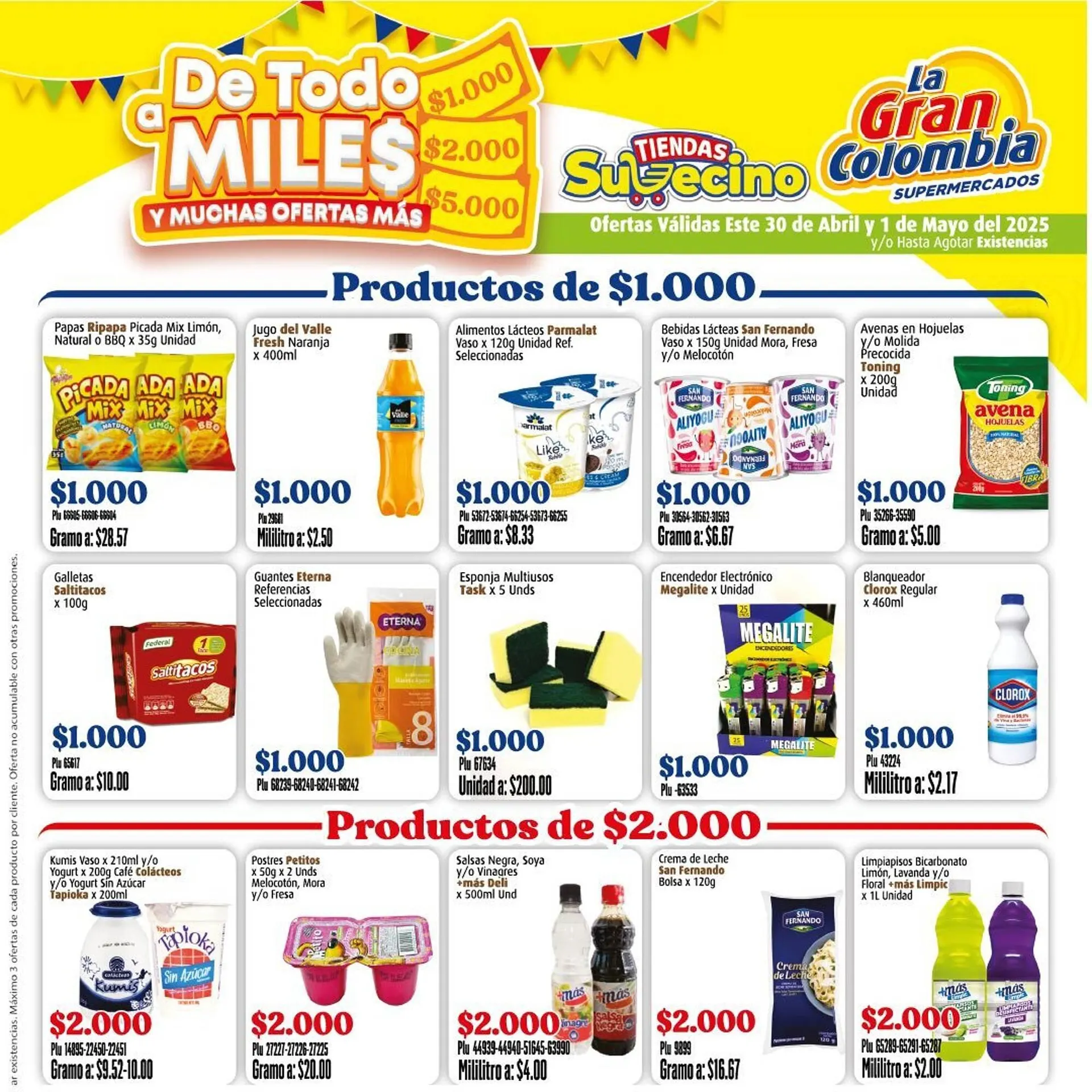 Catalogo de Catálogo La Gran Colombia 29 de abril al 1 de mayo 2025 - Pag 1