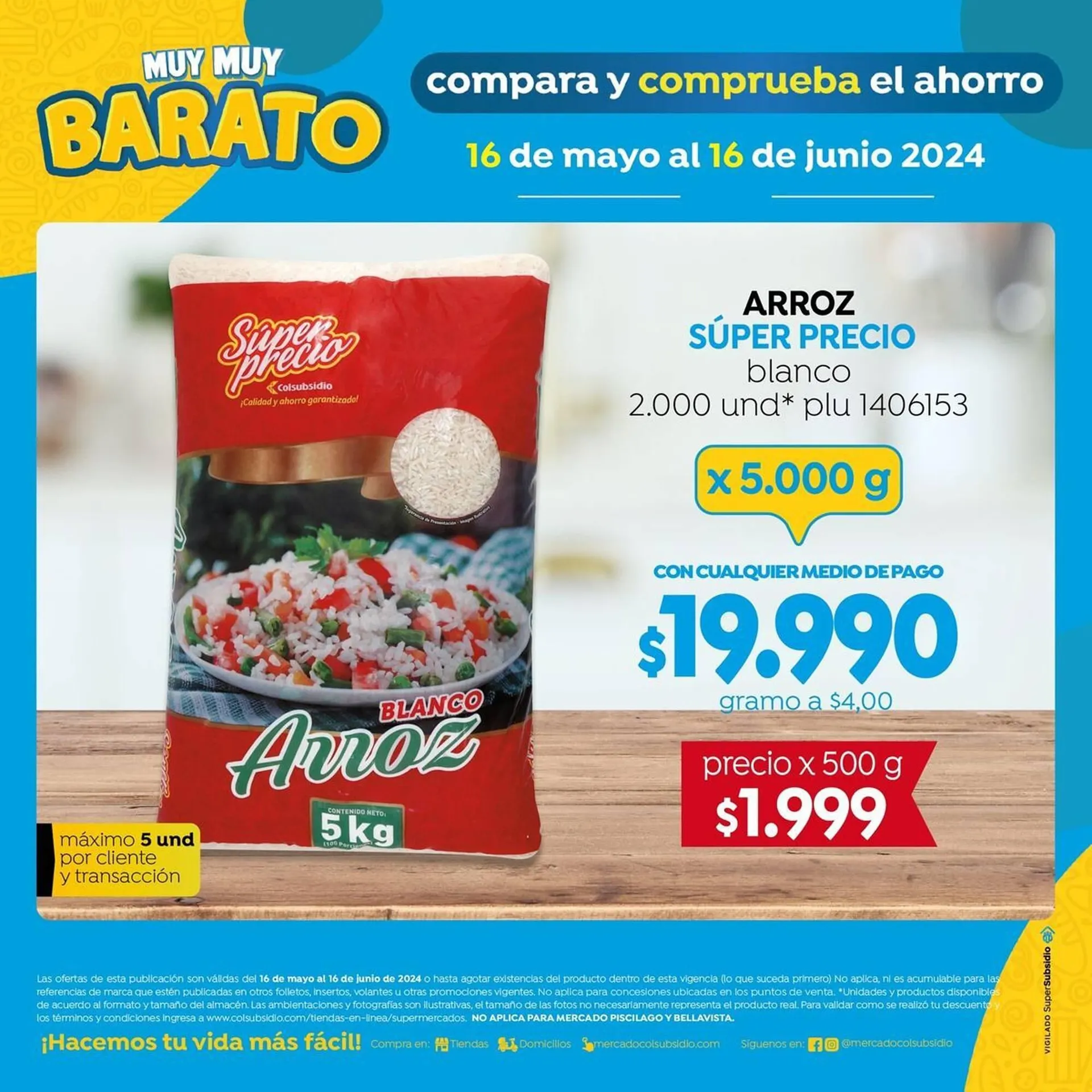 Catalogo de Catálogo Colsubsidio 17 de mayo al 16 de junio 2024 - Pag 3