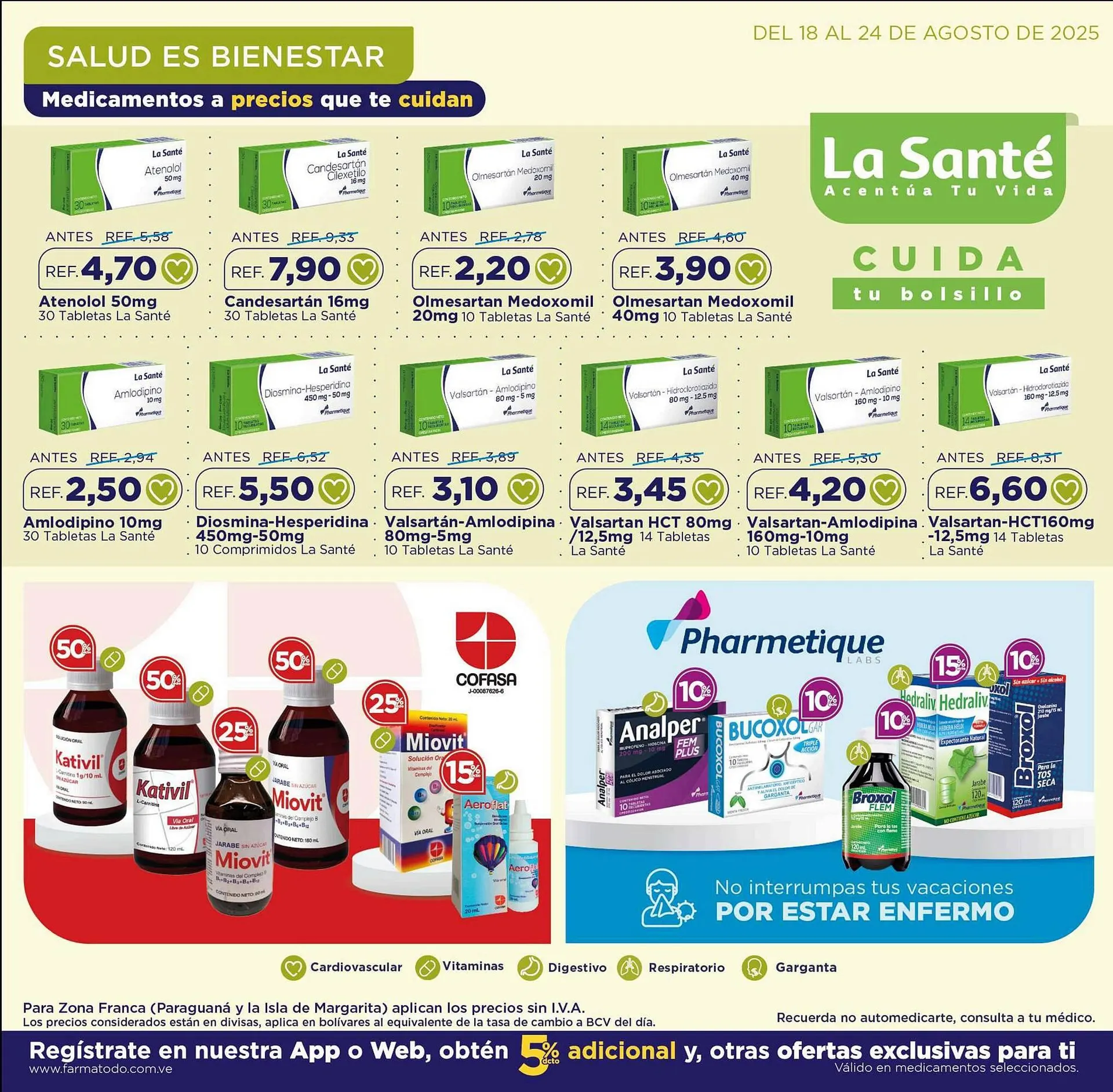 Catalogo de Catálogo FarmaTodo 18 de agosto al 24 de agosto 2025 - Pag 11