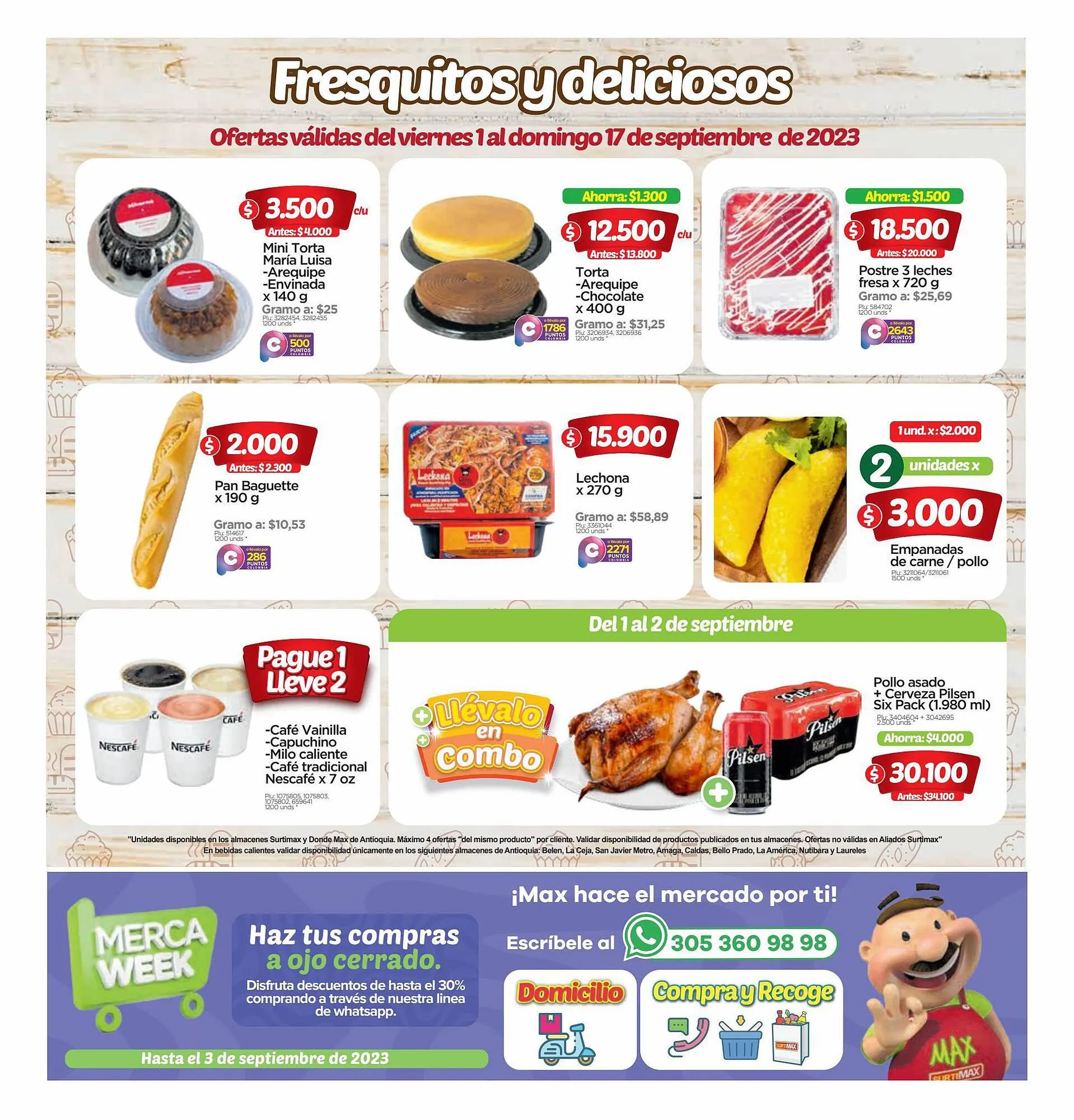 Catalogo de Catálogo Surtimax 2 de septiembre al 17 de septiembre 2023 - Pag 4