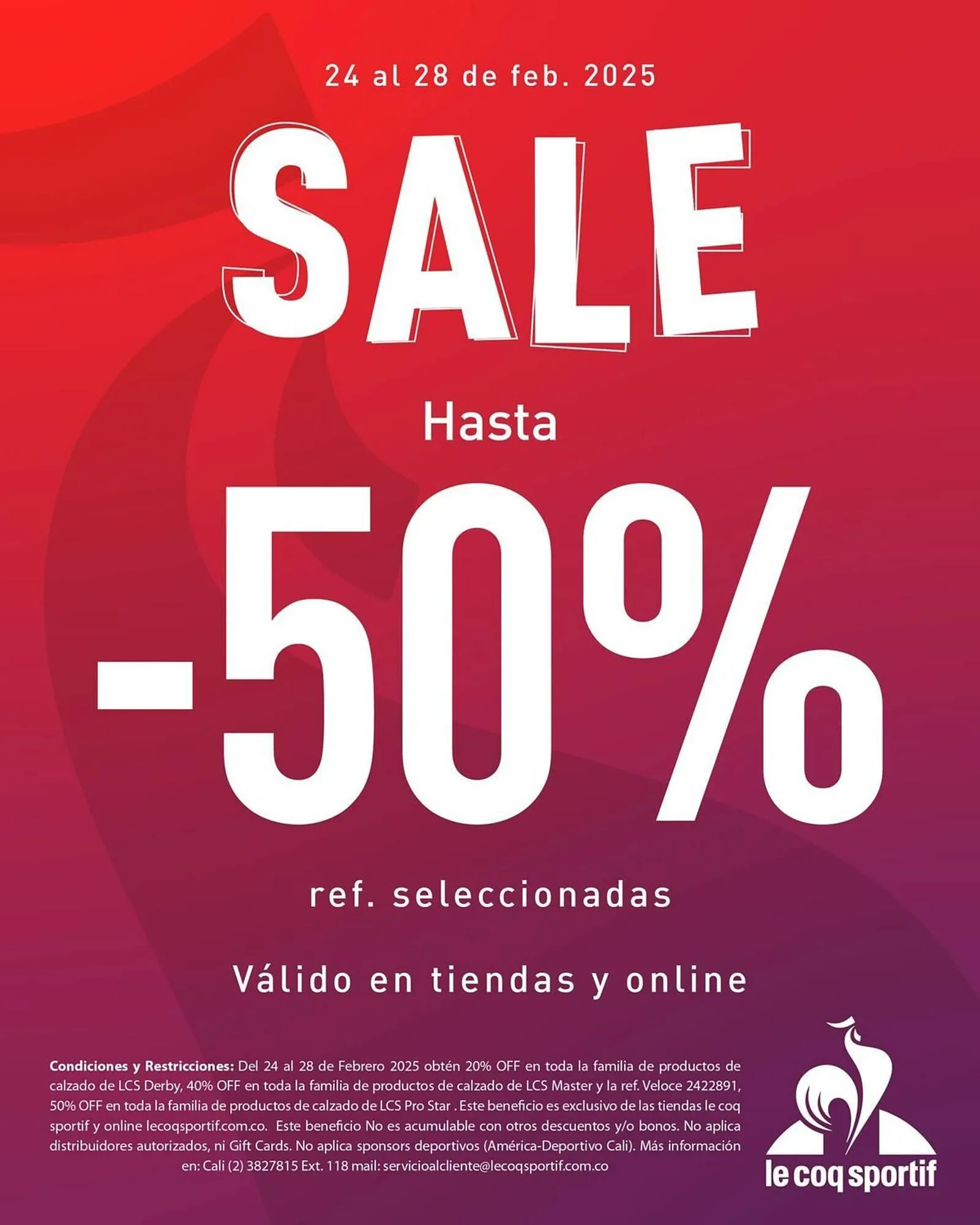 Catalogo de Catálogo Le Coq Sportif 25 de febrero al 3 de marzo 2025 - Pag 2