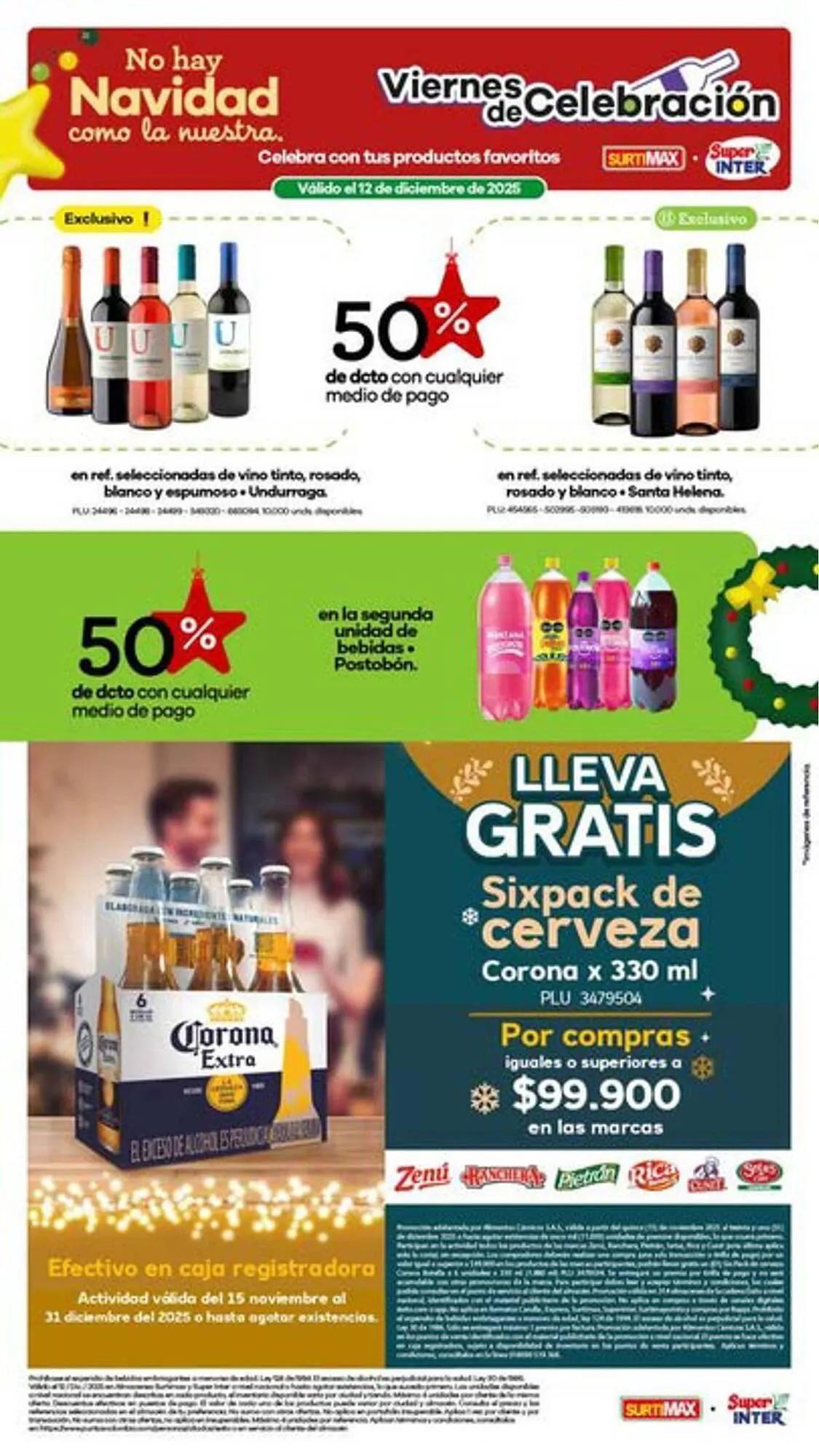 Catalogo de Catálogo Surtimax 16 de diciembre al 31 de diciembre 2025 - Pag 1