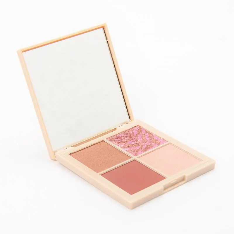 Paleta de Rostro Laura Pantoja: Dos sombras, Blush e Iluminador