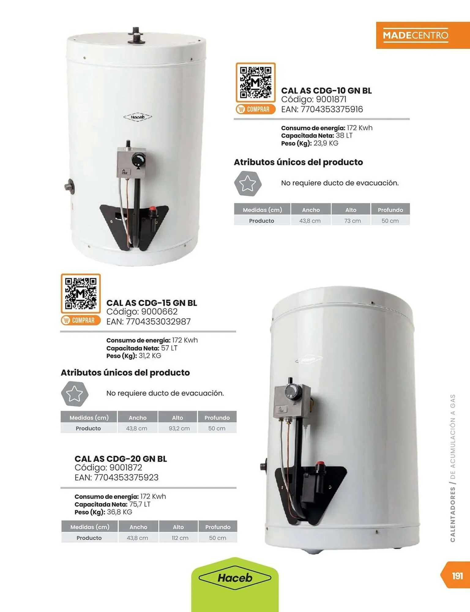 Catalogo de Catálogo Madecentro 14 de octubre al 28 de octubre 2025 - Pag 191