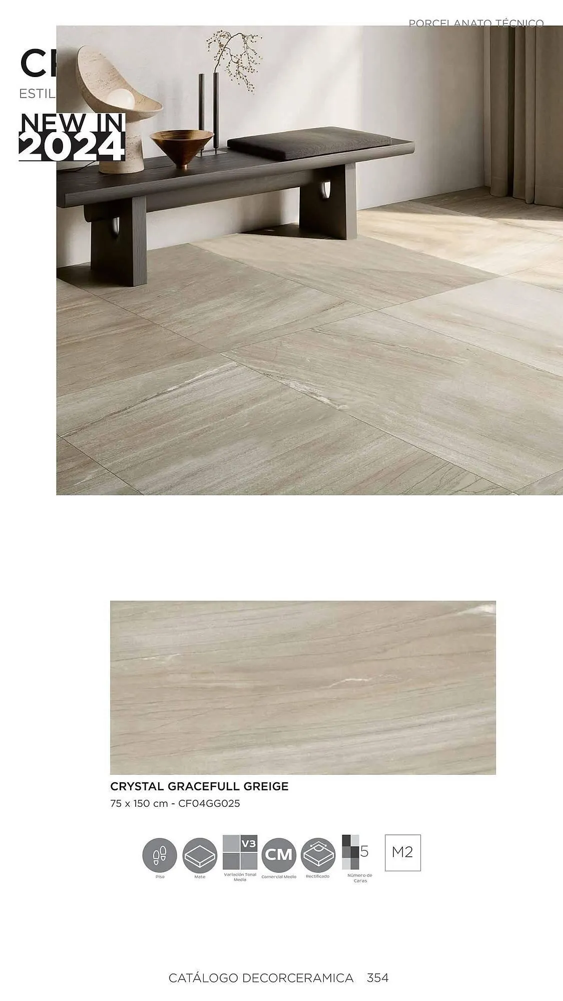 Catalogo de Catálogo Decorceramica 6 de noviembre al 6 de mayo 2025 - Pag 354