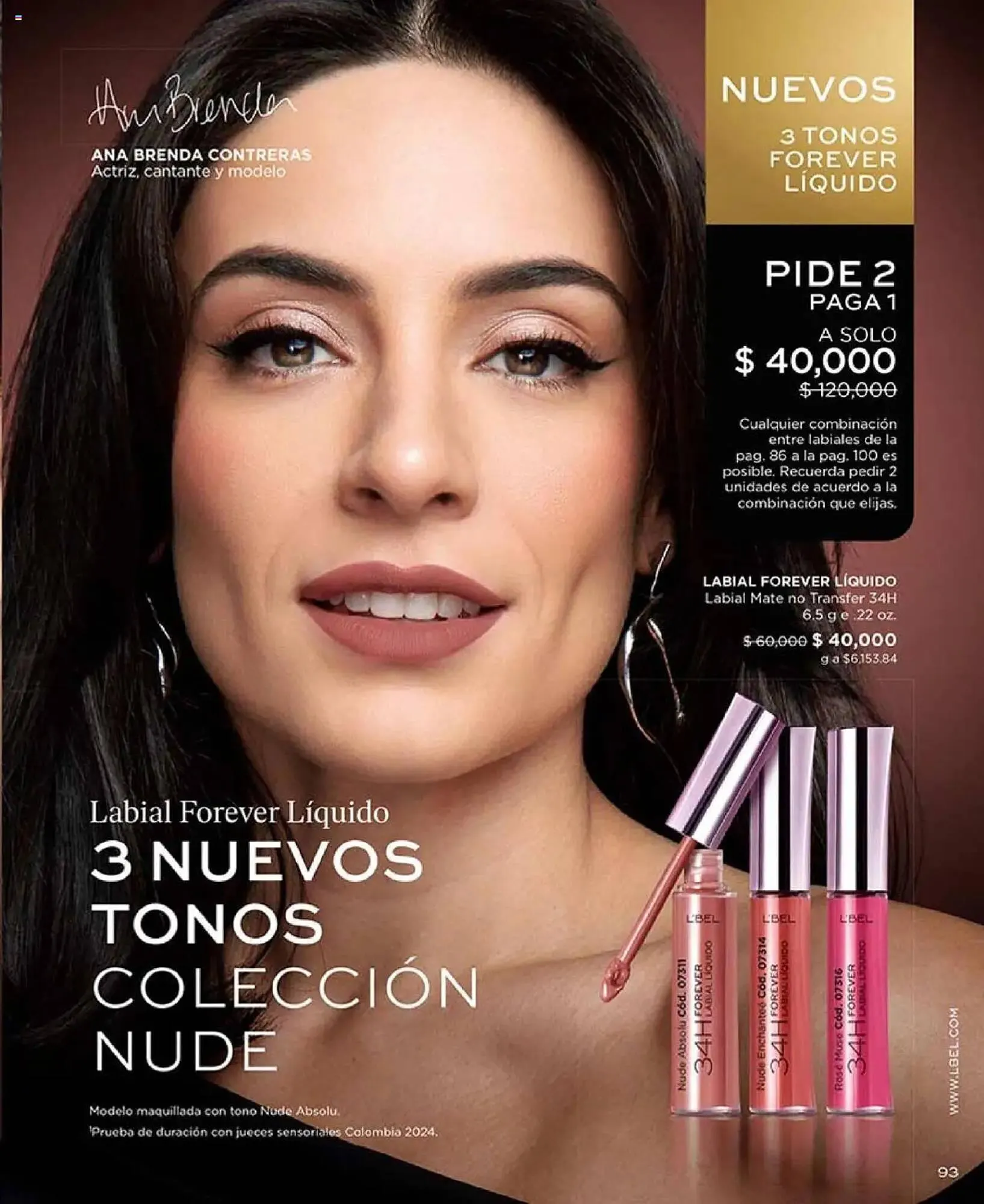 Catalogo de Catálogo L'bel 1 de abril al 8 de junio 2025 - Pag 193