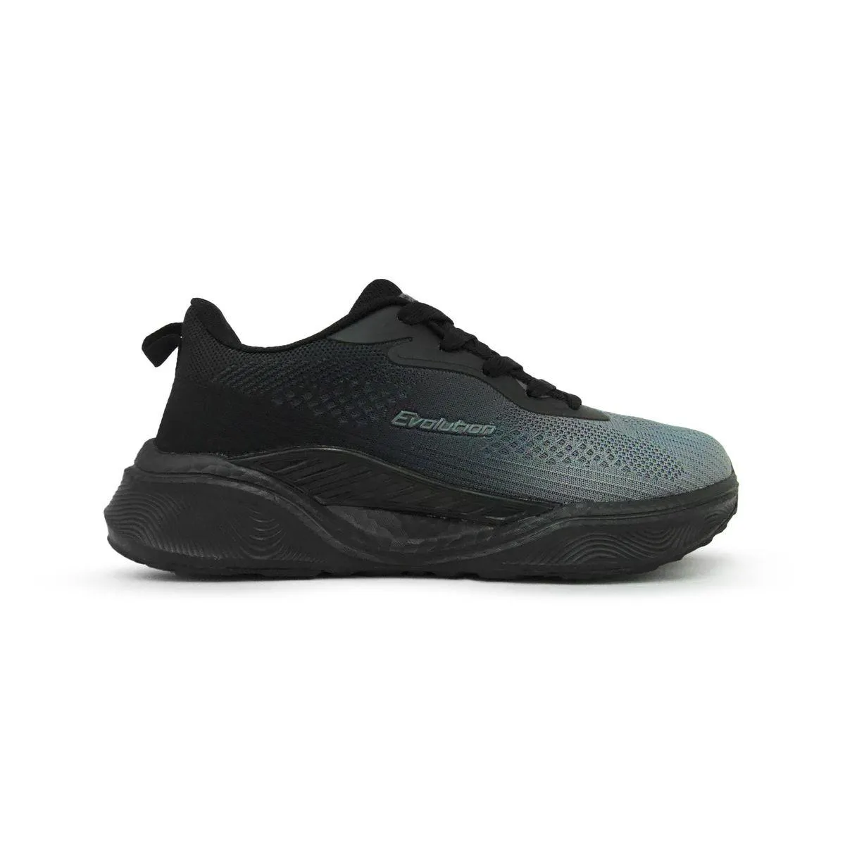TENIS NEGRO GRIS HOMBRE CROYDON