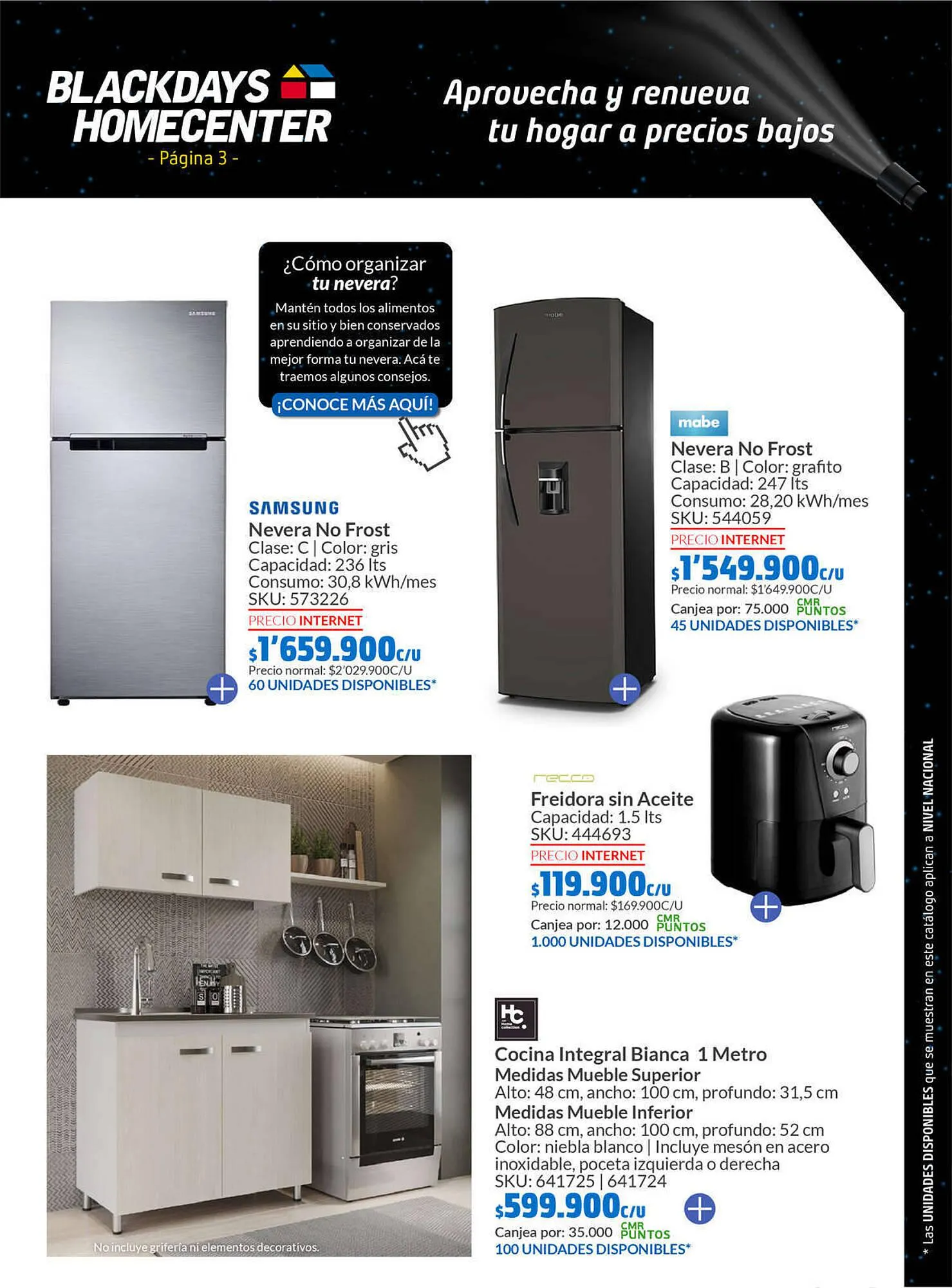 Catalogo de Catálogo Homecenter 10 de noviembre al 4 de diciembre 2023 - Pag 3