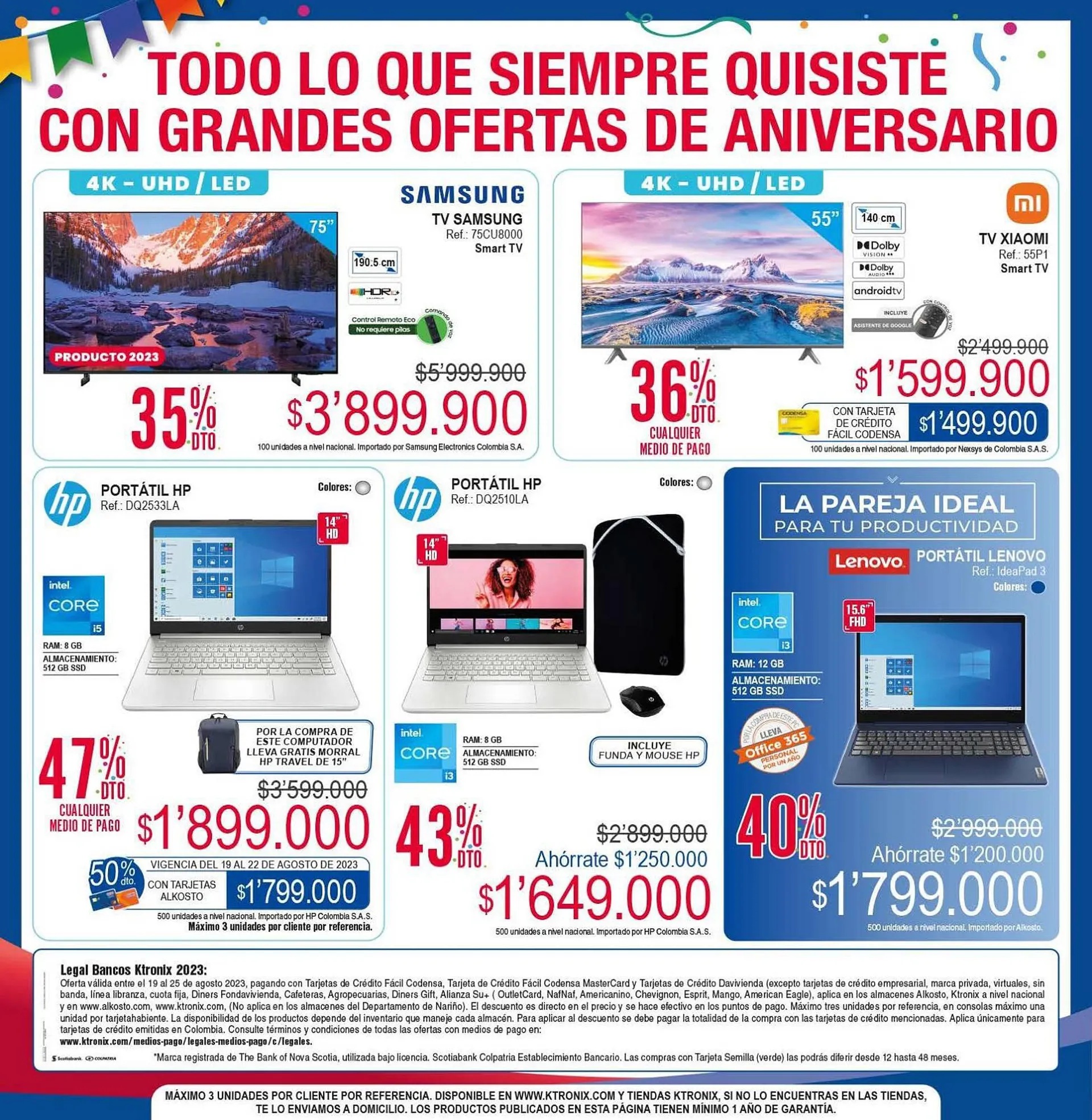 Catalogo de Catálogo Ktronix 19 de agosto al 25 de agosto 2023 - Pag 6