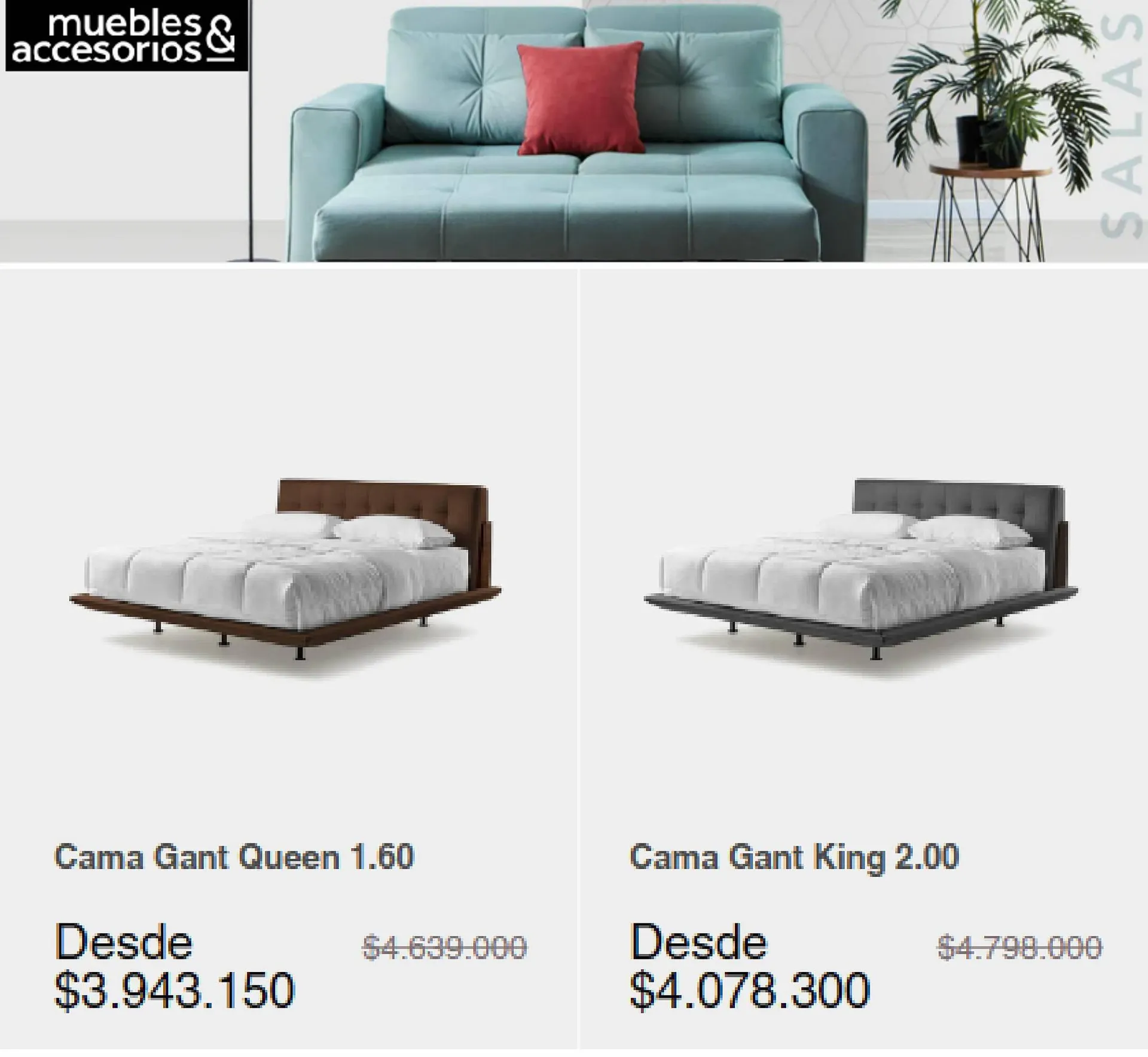 Catalogo de Catálogo Muebles & Accesorios 6 de septiembre al 30 de septiembre 2023 - Pag 6