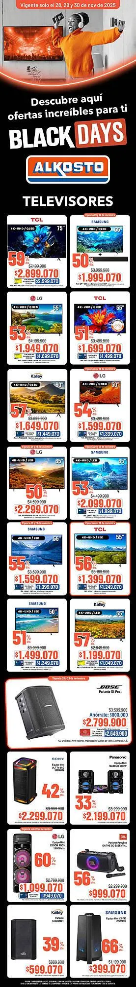 Catalogo de Catálogo Alkosto 28 de noviembre al 1 de diciembre 2025 - Pag 3