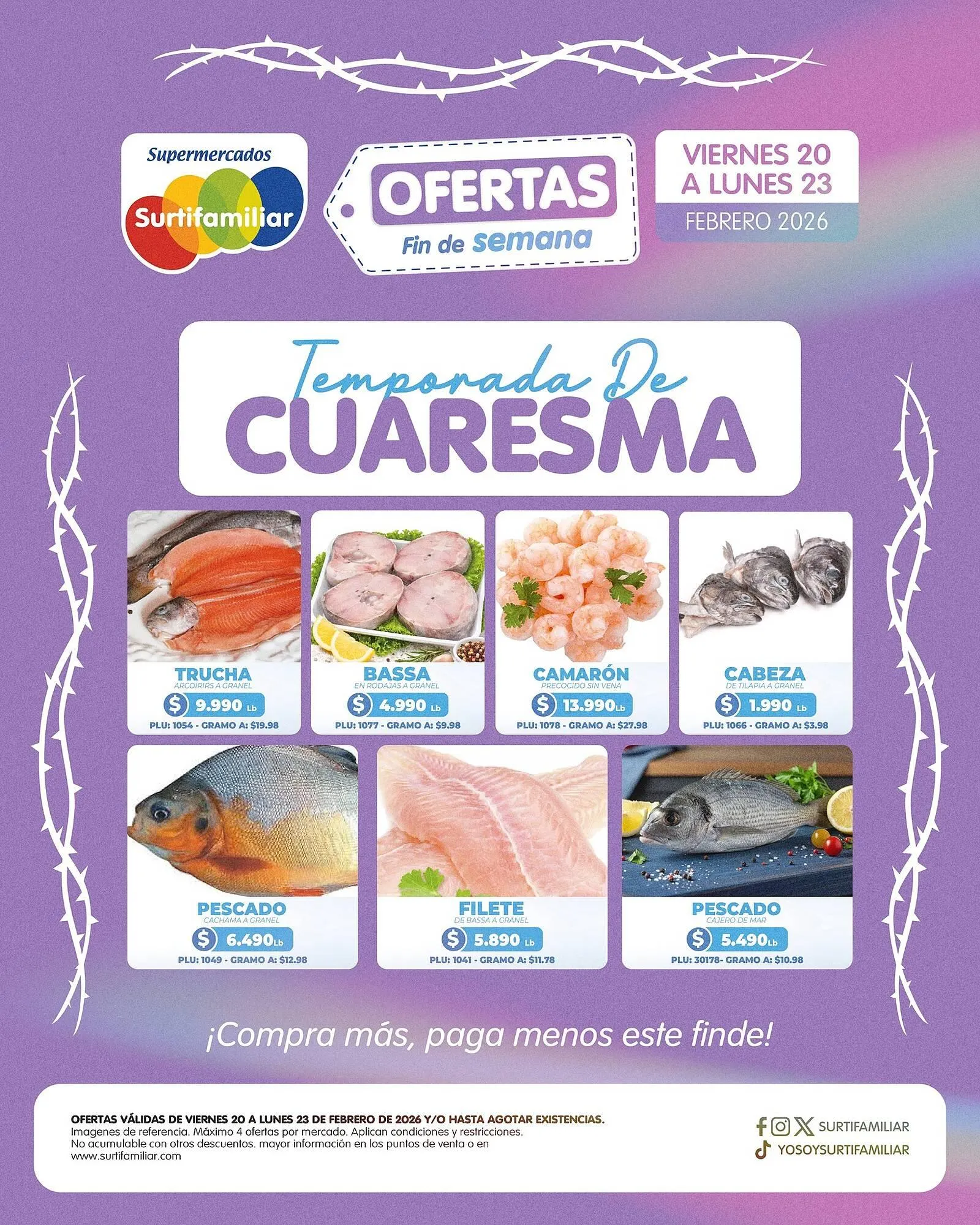 Catalogo de Catálogo Surtifamiliar 20 de febrero al 23 de febrero 2026 - Pag 3
