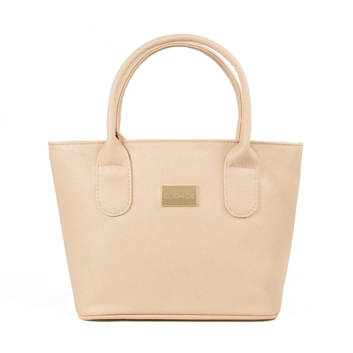 Bolso tipo cartera sencillo pequeño color beige