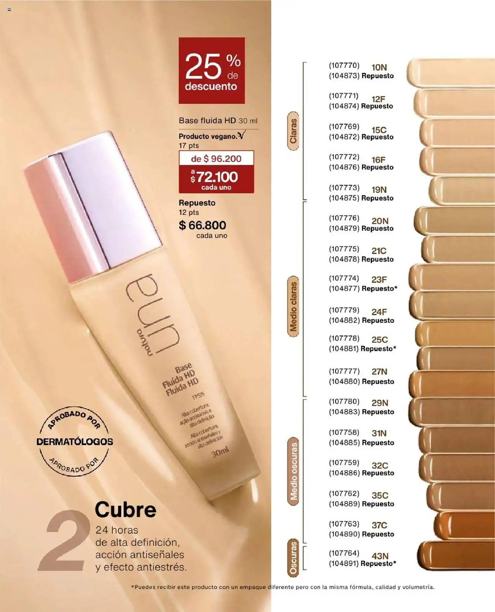 Catalogo de Catálogo Natura 23 de julio al 14 de septiembre 2025 - Pag 69