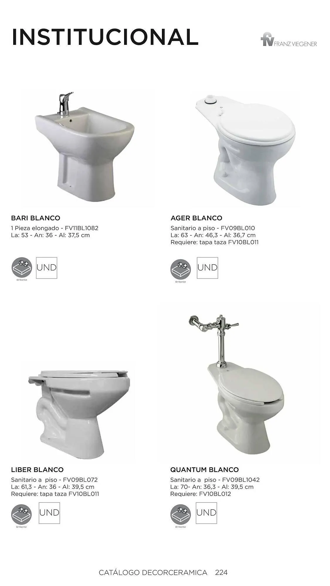 Catalogo de Catálogo Decorceramica 6 de noviembre al 6 de mayo 2025 - Pag 224