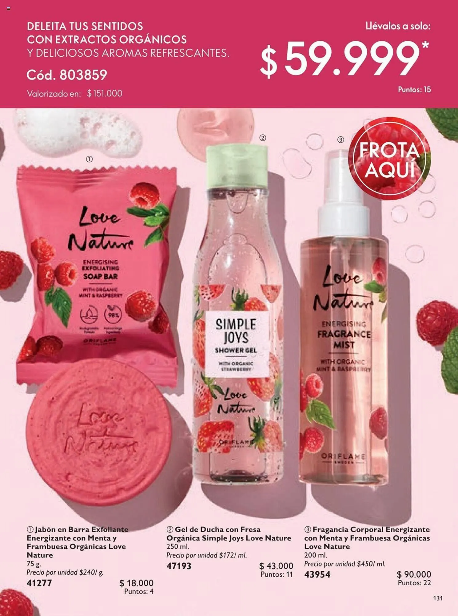 Catalogo de Catálogo Oriflame 28 de septiembre al 18 de octubre 2024 - Pag 263