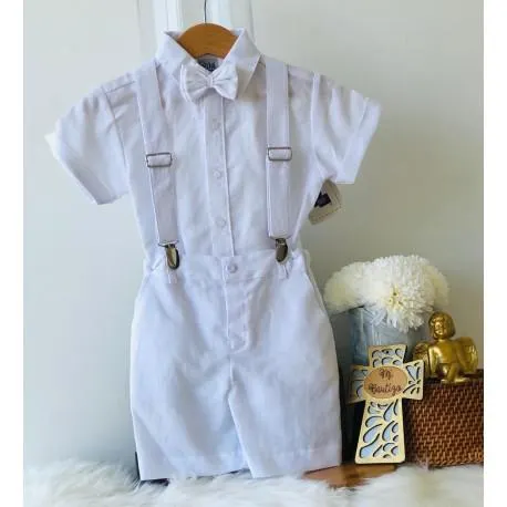 CONJUNTO NIÑO BAUTIZO REF 978 BLANCO