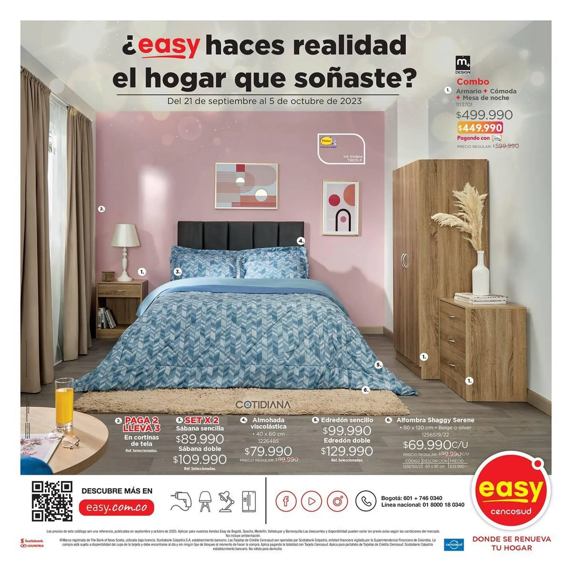 Catalogo de Catálogo Easy 21 de septiembre al 5 de octubre 2023 - Pag 1