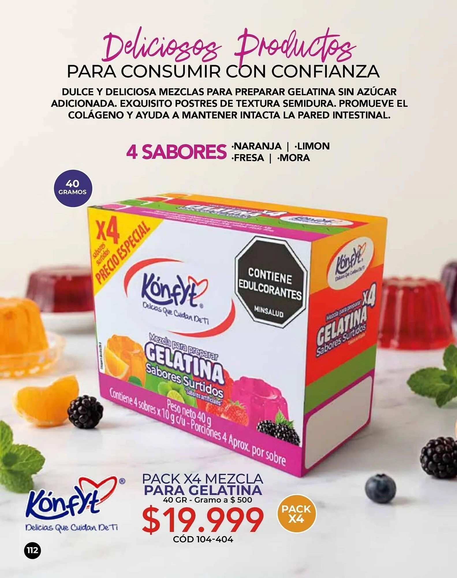 Catalogo de Catálogo Dolce Catálogos 29 de abril al 31 de mayo 2026 - Pag 112