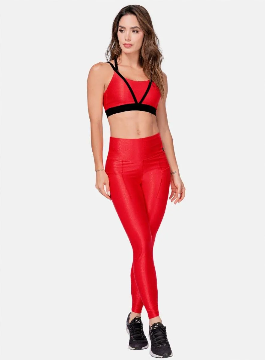 LEGGINS DEPORTIVO MUJER EN TELA JACQUARD TALLA ÚNICA