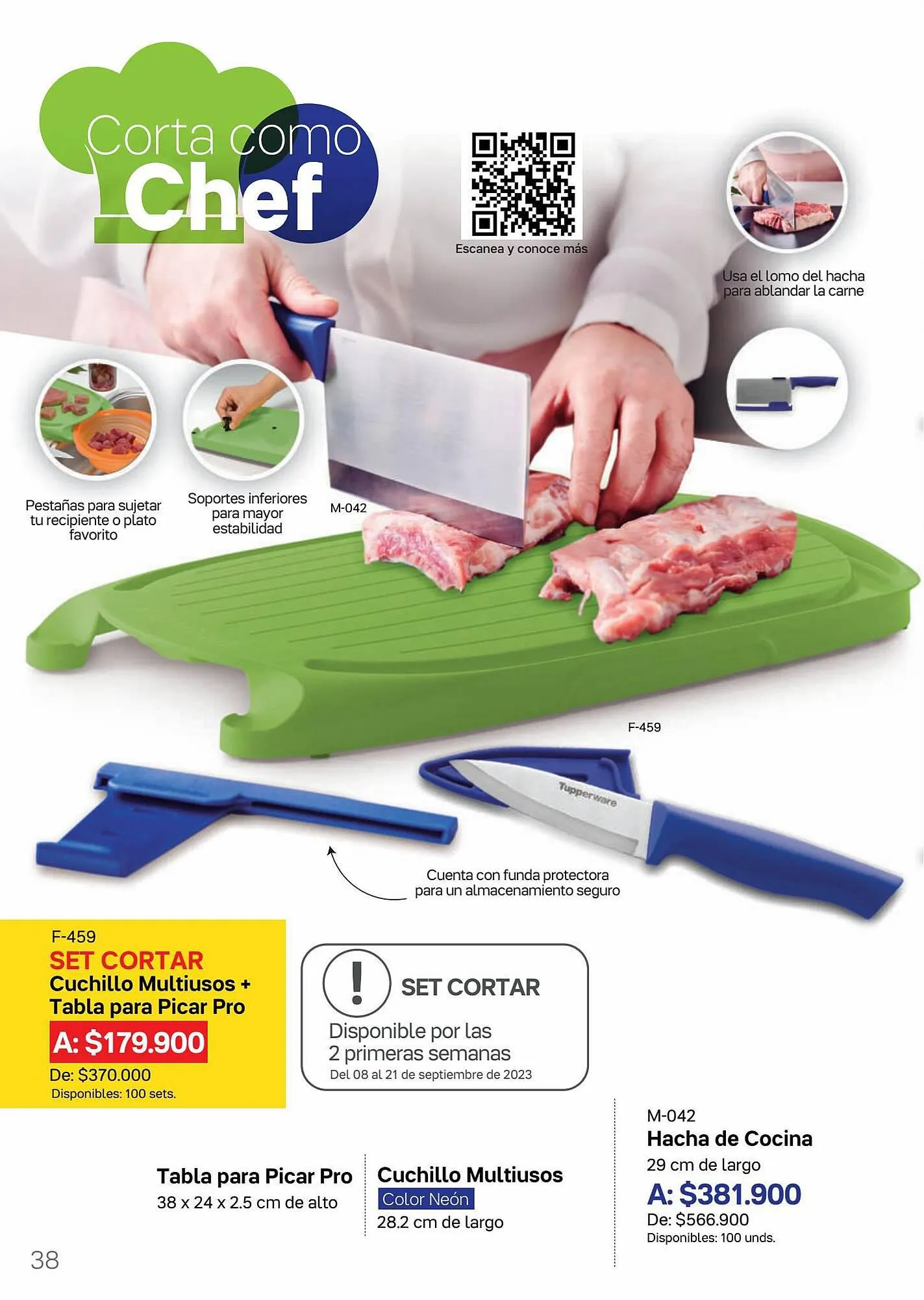 Catalogo de Catálogo Tupperware 8 de septiembre al 5 de octubre 2023 - Pag 38