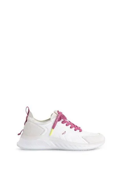 Tenis Fly Up Life De Cuero Para Mujer Detalles Contraste Tenis Fly Up Life De Cuero Para Mujer Detalles Contraste Rosado 41 FLYUP