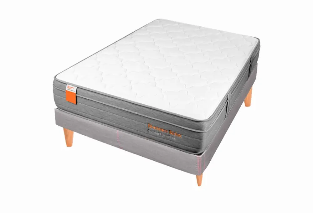 Combo Colchón Confort Premium + Base Cama Memphis