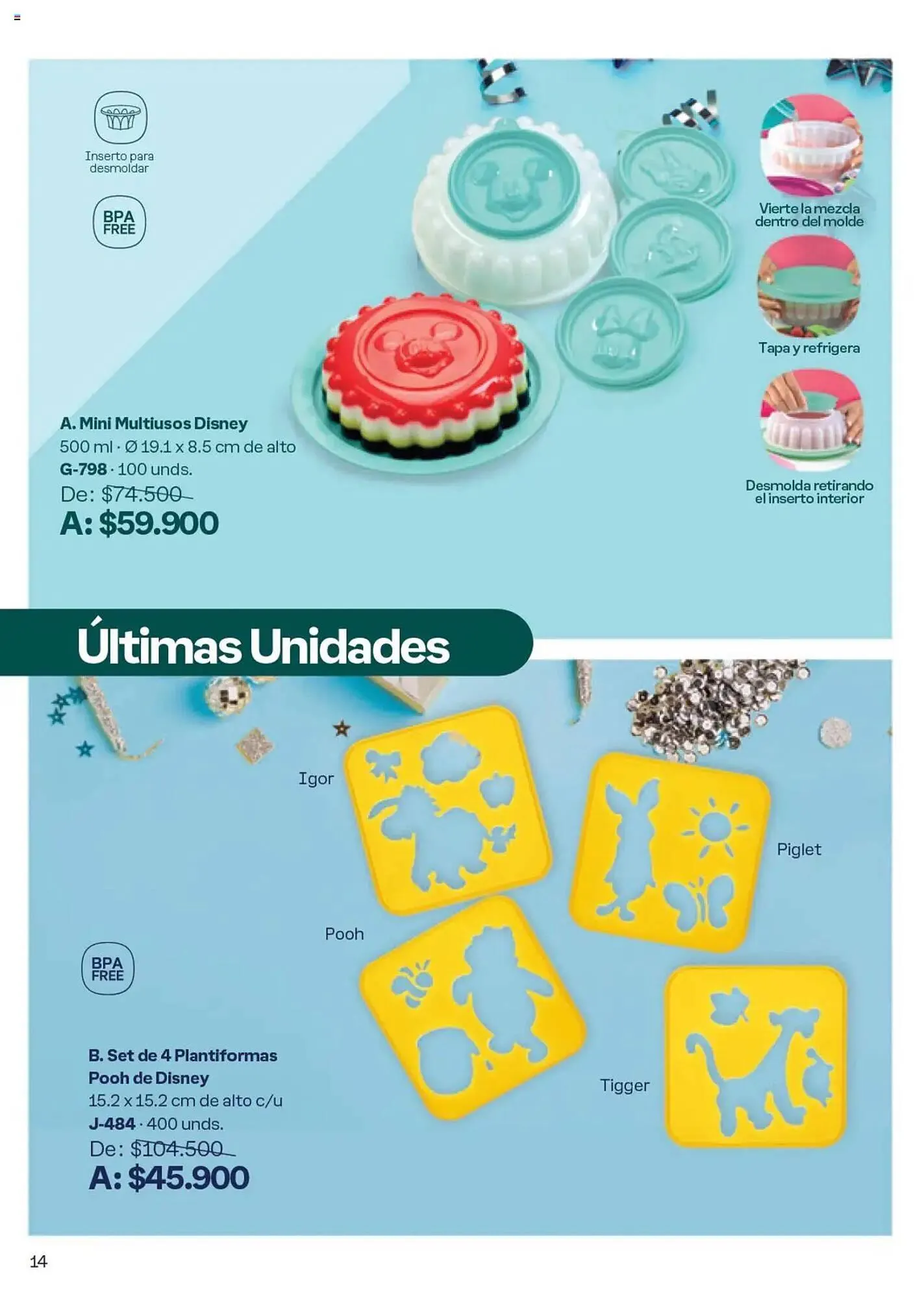 Catalogo de Catálogo Tupperware 29 de noviembre al 26 de diciembre 2024 - Pag 14