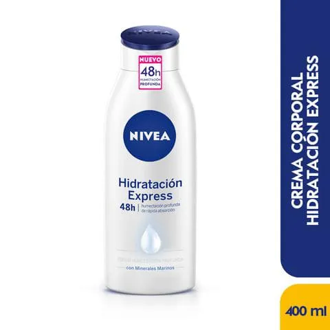 Crema Nivea Hidratacion Express Frasco X 400 Ml