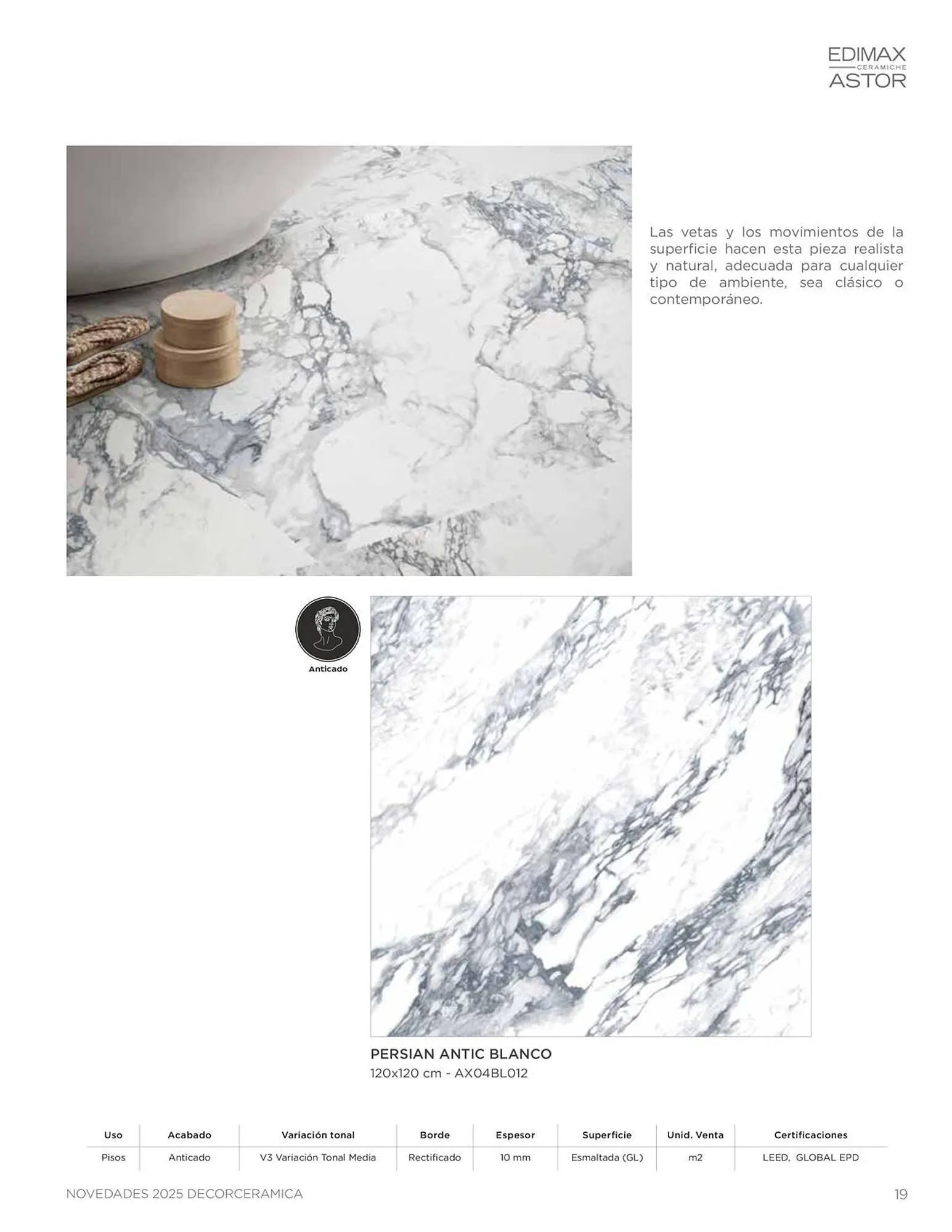 Catalogo de Catálogo Decorceramica 9 de diciembre al 31 de diciembre 2025 - Pag 19