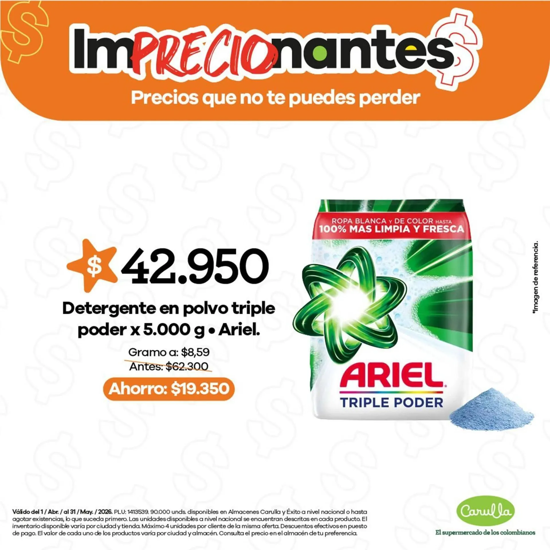 Catalogo de Catálogo Carulla 2 de abril al 31 de mayo 2026 - Pag 6