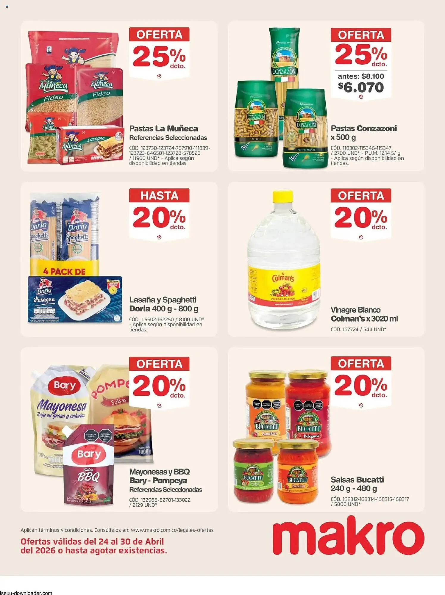 Catalogo de Catálogo Makro 24 de abril al 30 de abril 2026 - Pag 14