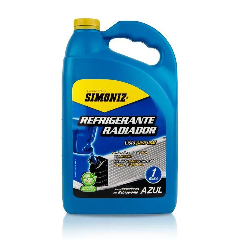 Refrigerante radiador Simoniz Qualitor azul x 1 Galón
