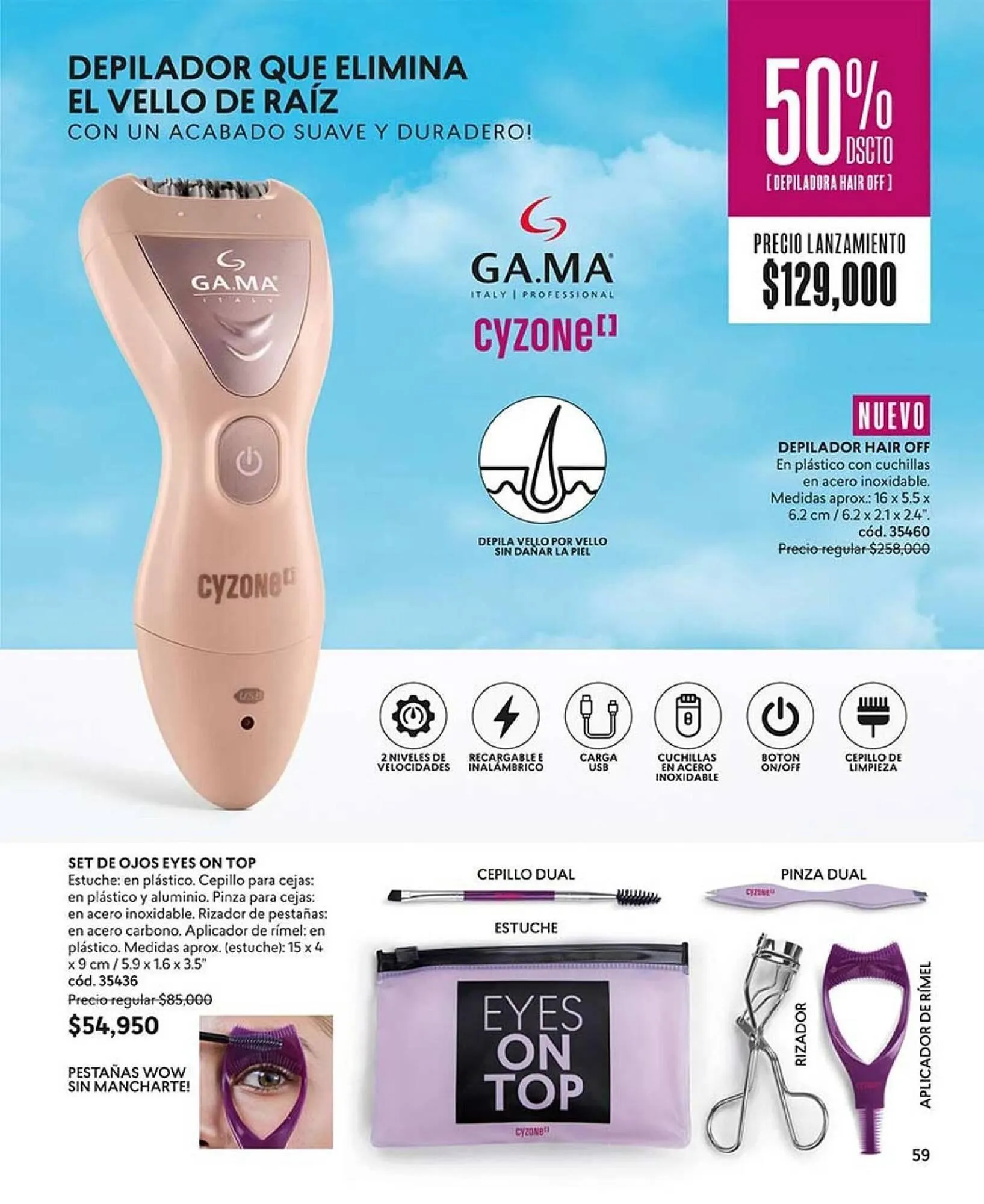 Catalogo de Catálogo Cyzone 17 de diciembre al 17 de febrero 2025 - Pag 54