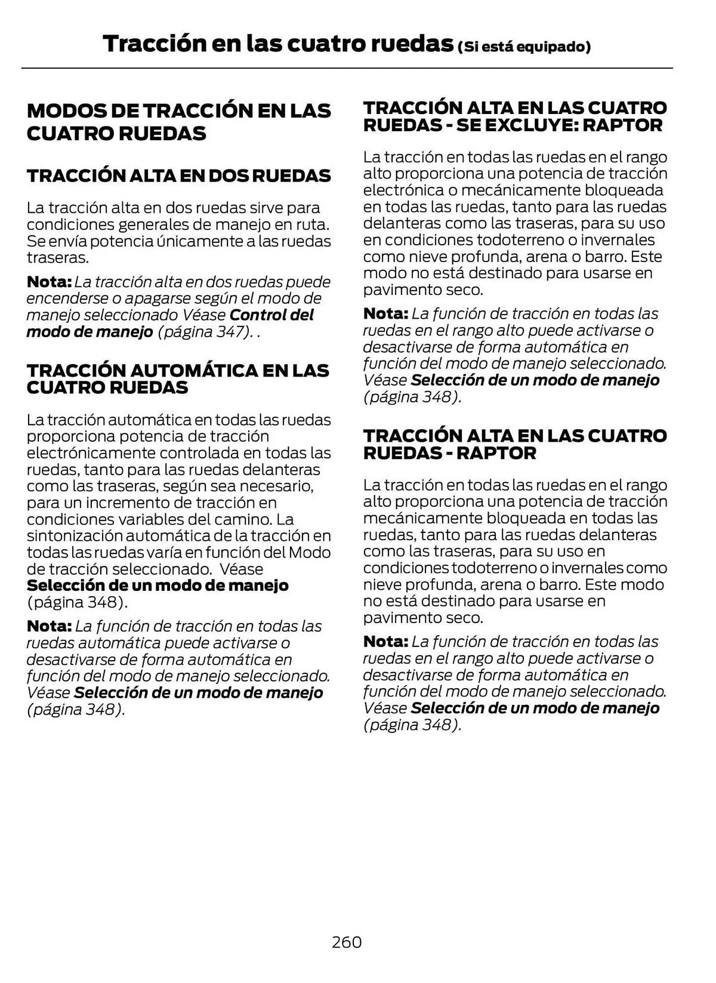 Catalogo de Catálogo Ford 29 de octubre al 29 de octubre 2025 - Pag 262