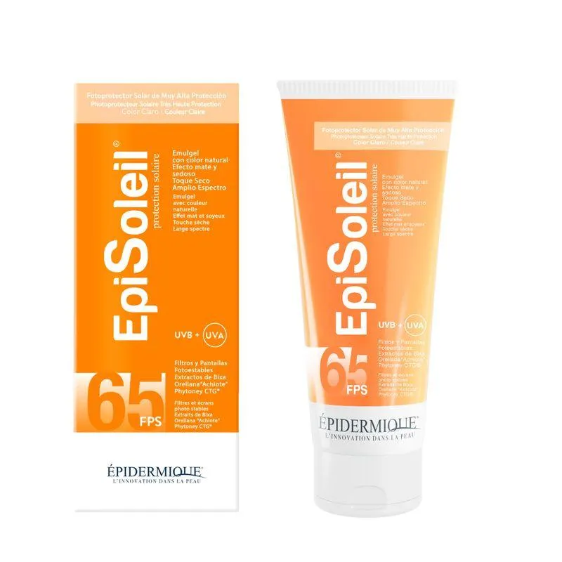 Episoleil Fotoprotector Solar De Muy Alta Protección Claro