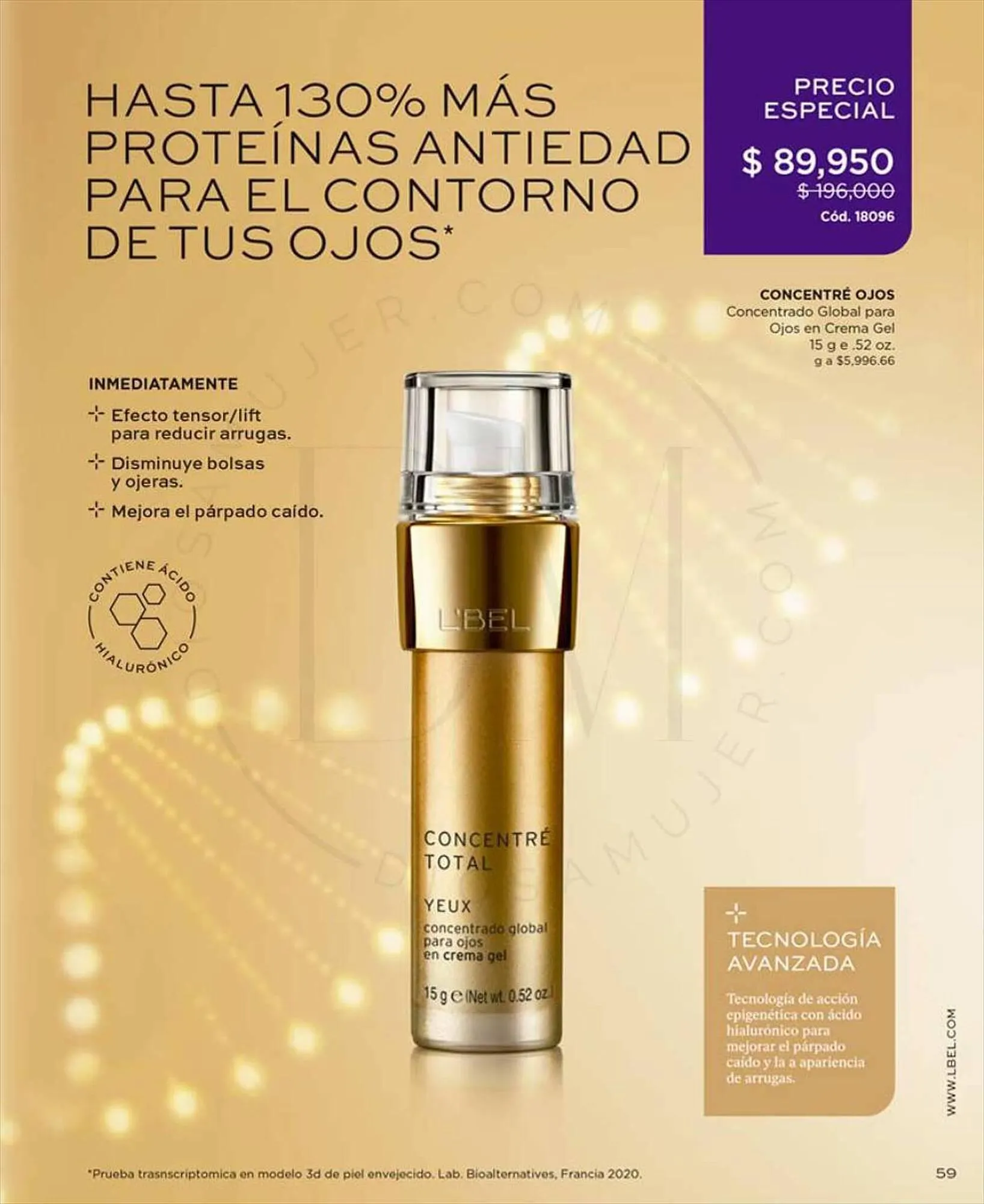 Catalogo de Catálogo L'bel 29 de agosto al 31 de agosto 2023 - Pag 59