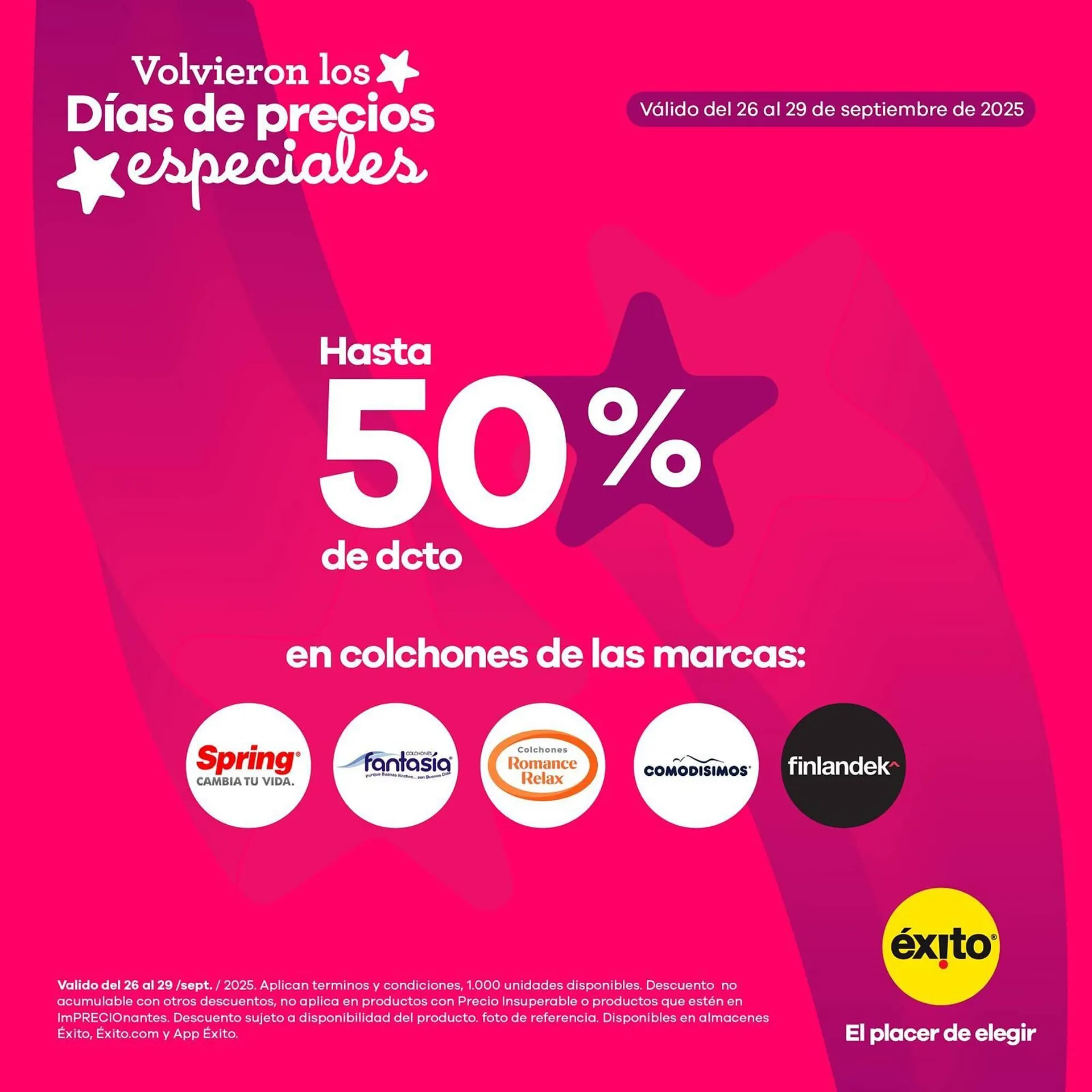 Catalogo de Catálogo Éxito 26 de septiembre al 26 de septiembre 2025 - Pag 4
