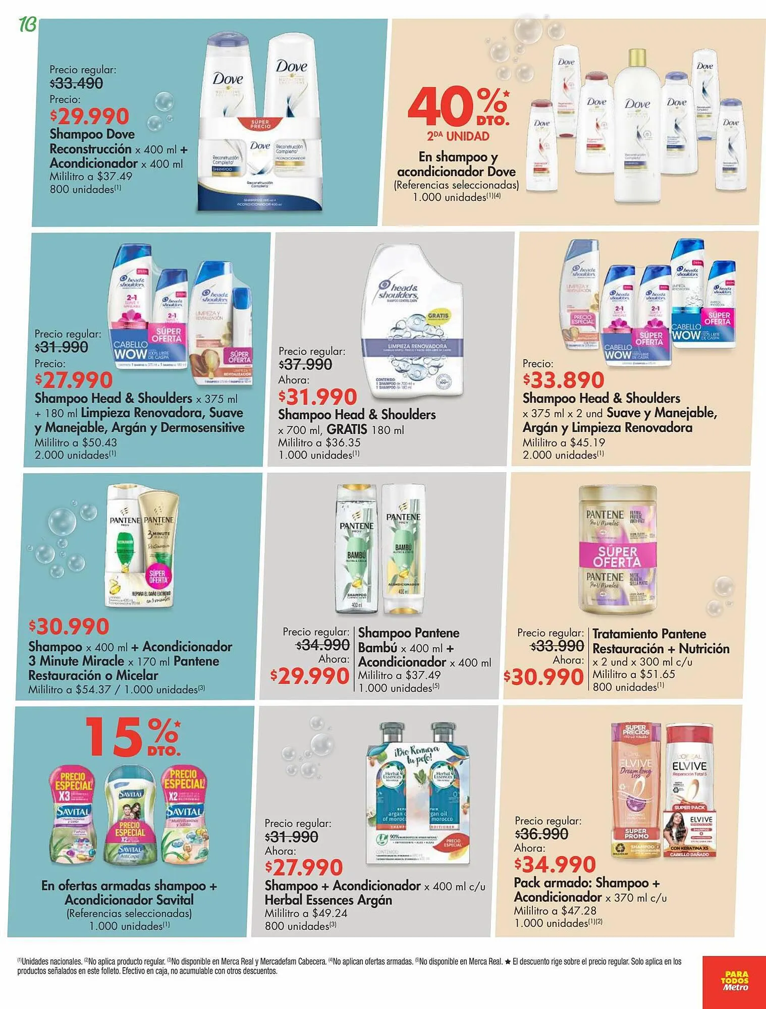 Catalogo de Catálogo Metro 17 de agosto al 3 de septiembre 2023 - Pag 10