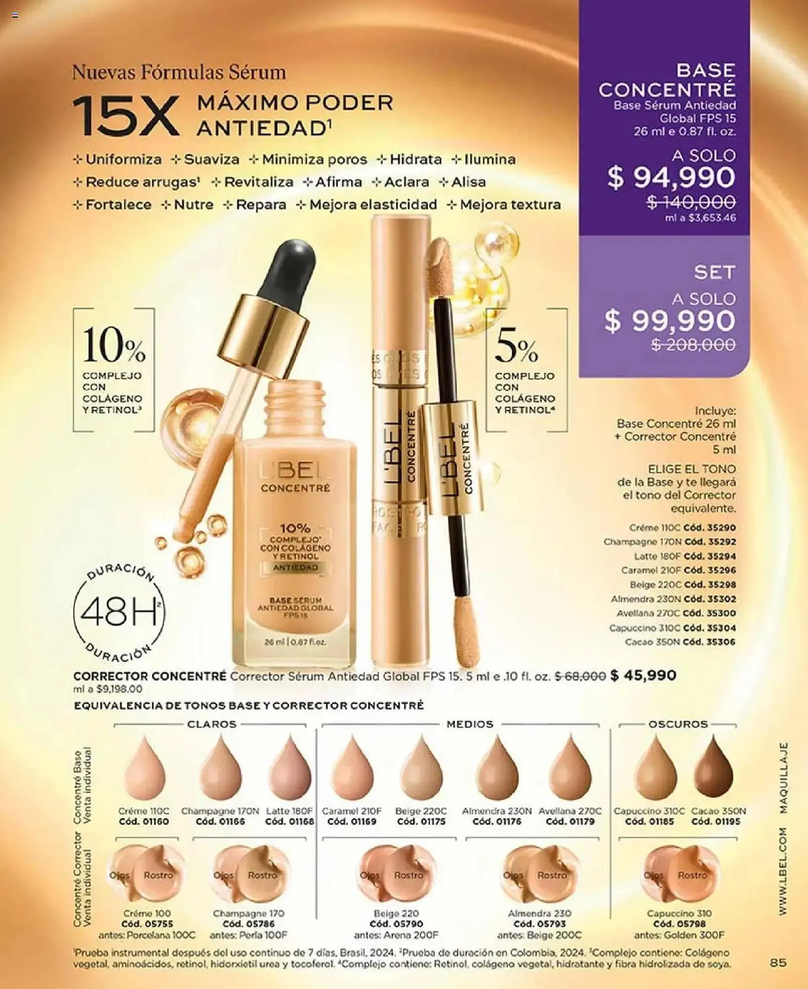 Catalogo de Catálogo L'bel 29 de julio al 16 de septiembre 2025 - Pag 85